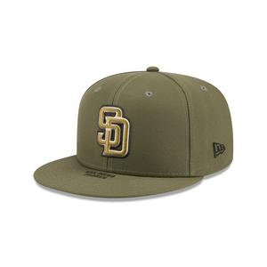 New Era San Diego Padres 9FIFTY Armed Forces Snapback Hat-Green