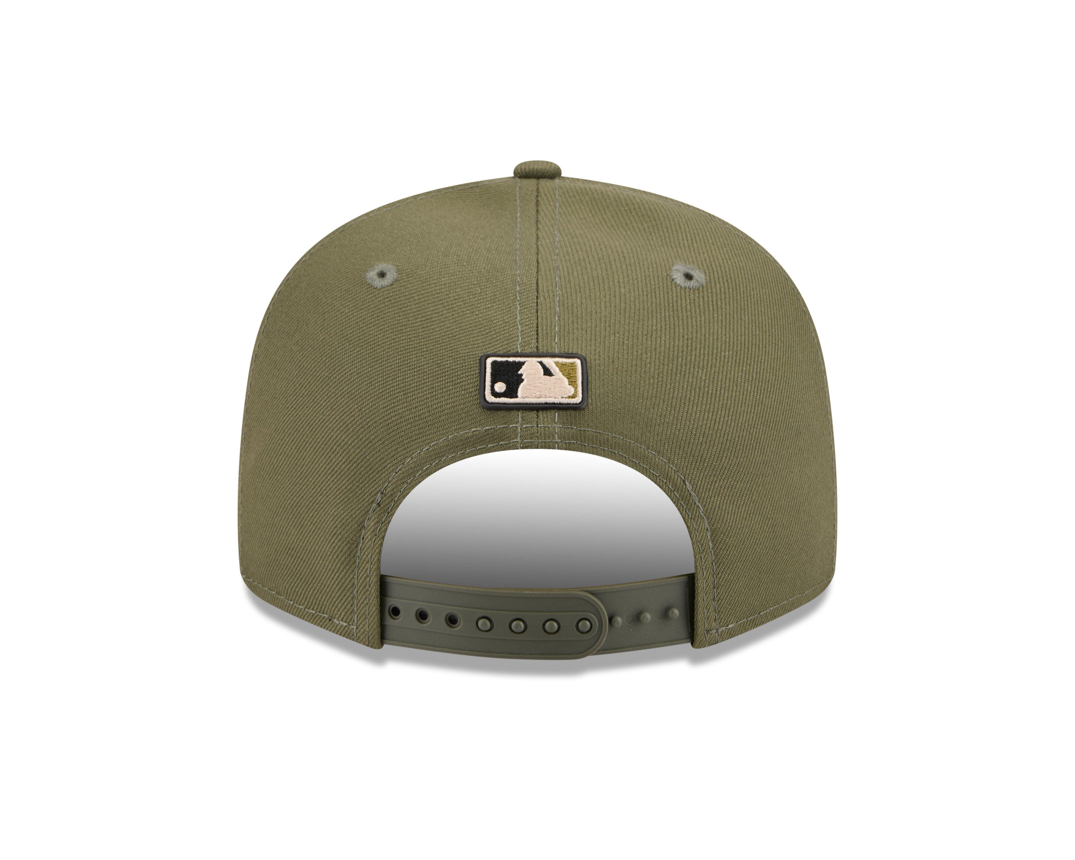 New Era Tampa Bay Rays 9FIFTY Armed Forces Snapback Hat-Green - GREEN Thumbnail View 4