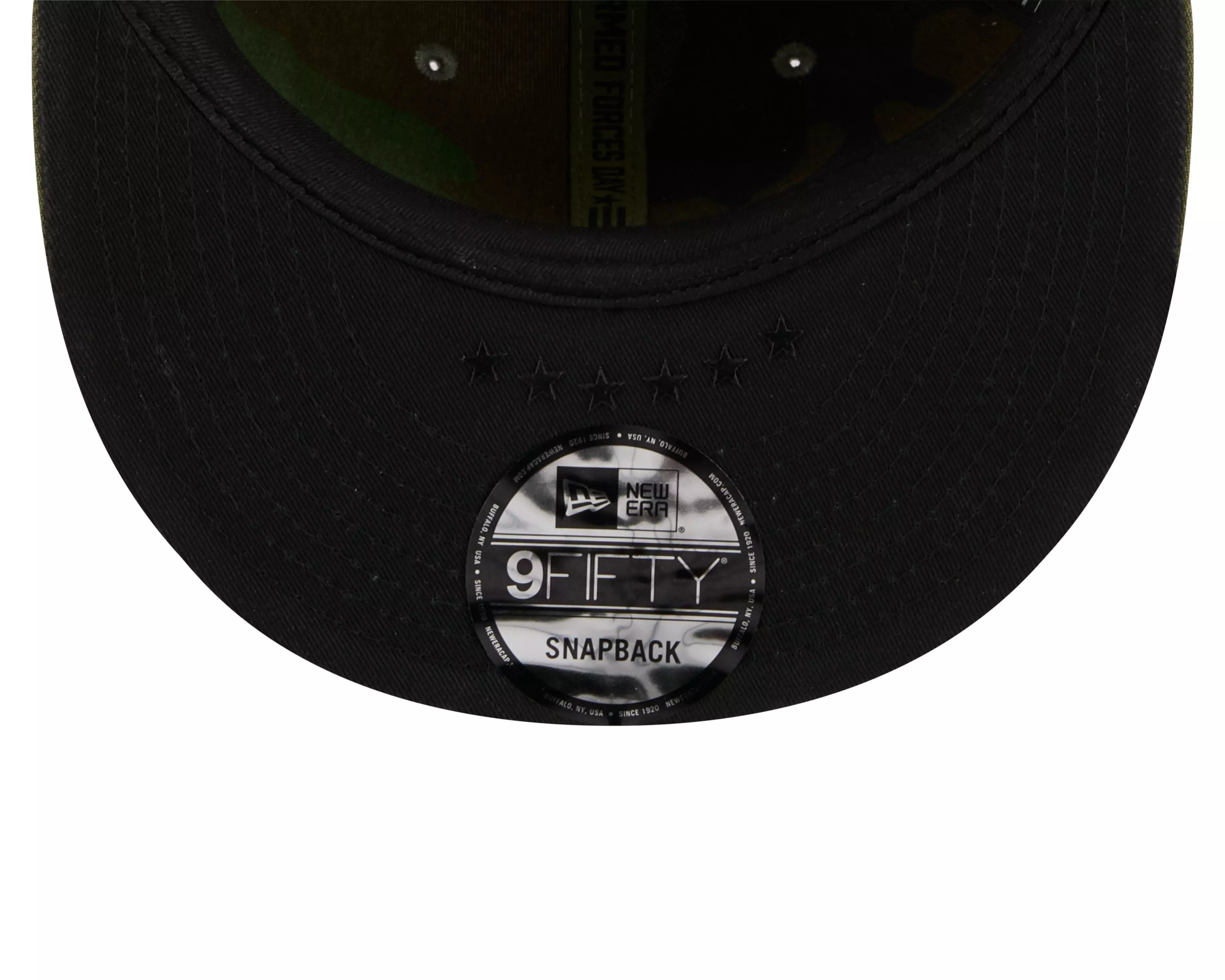 New Era Tampa Bay Rays 9FIFTY Armed Forces Snapback Hat-Green - GREEN