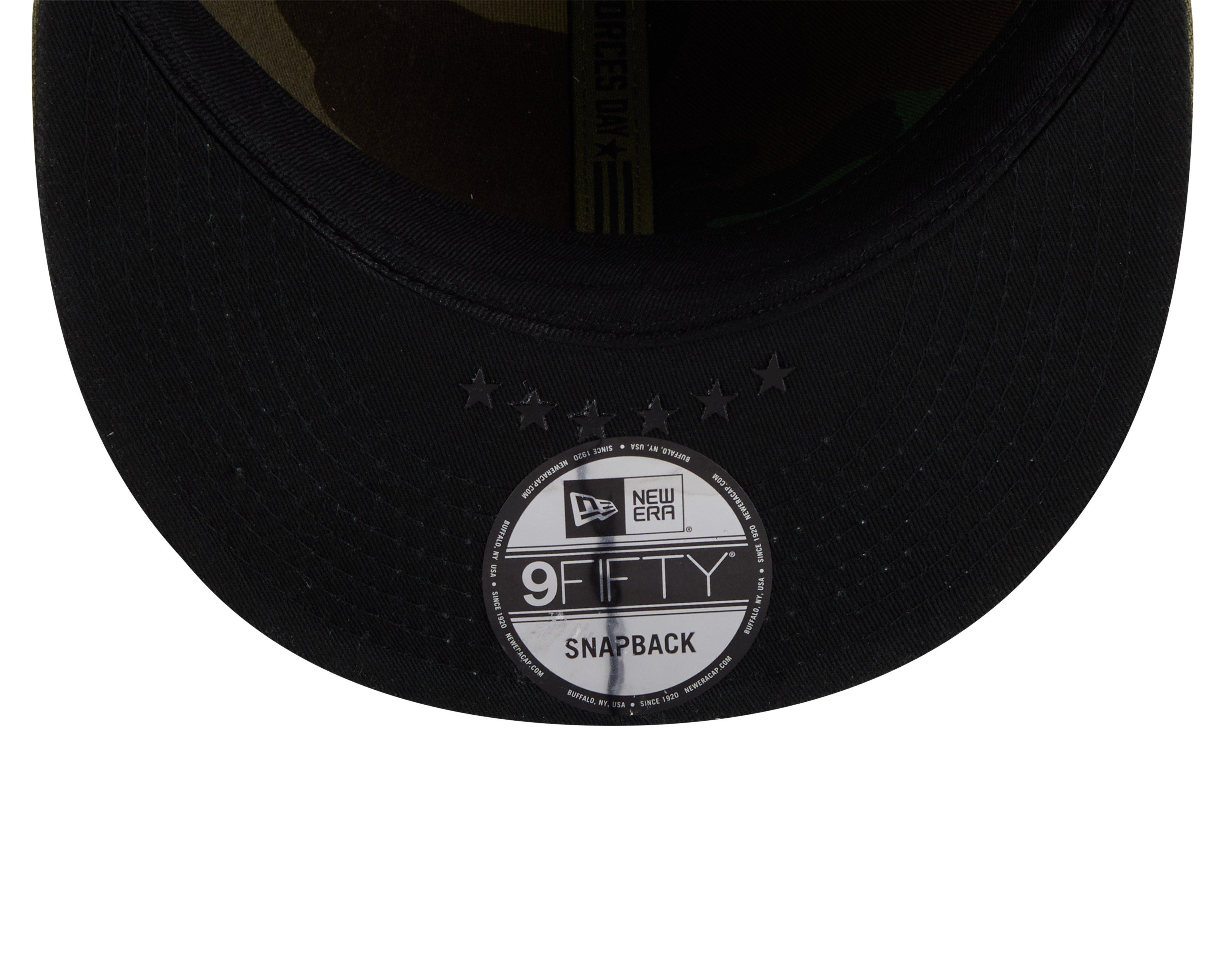 New Era Cincinnati Reds 9FIFTY Armed Forces Snapback Hat-Green - GREEN Thumbnail View 7