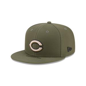New Era Cincinnati Reds 9FIFTY Armed Forces Snapback Hat-Green