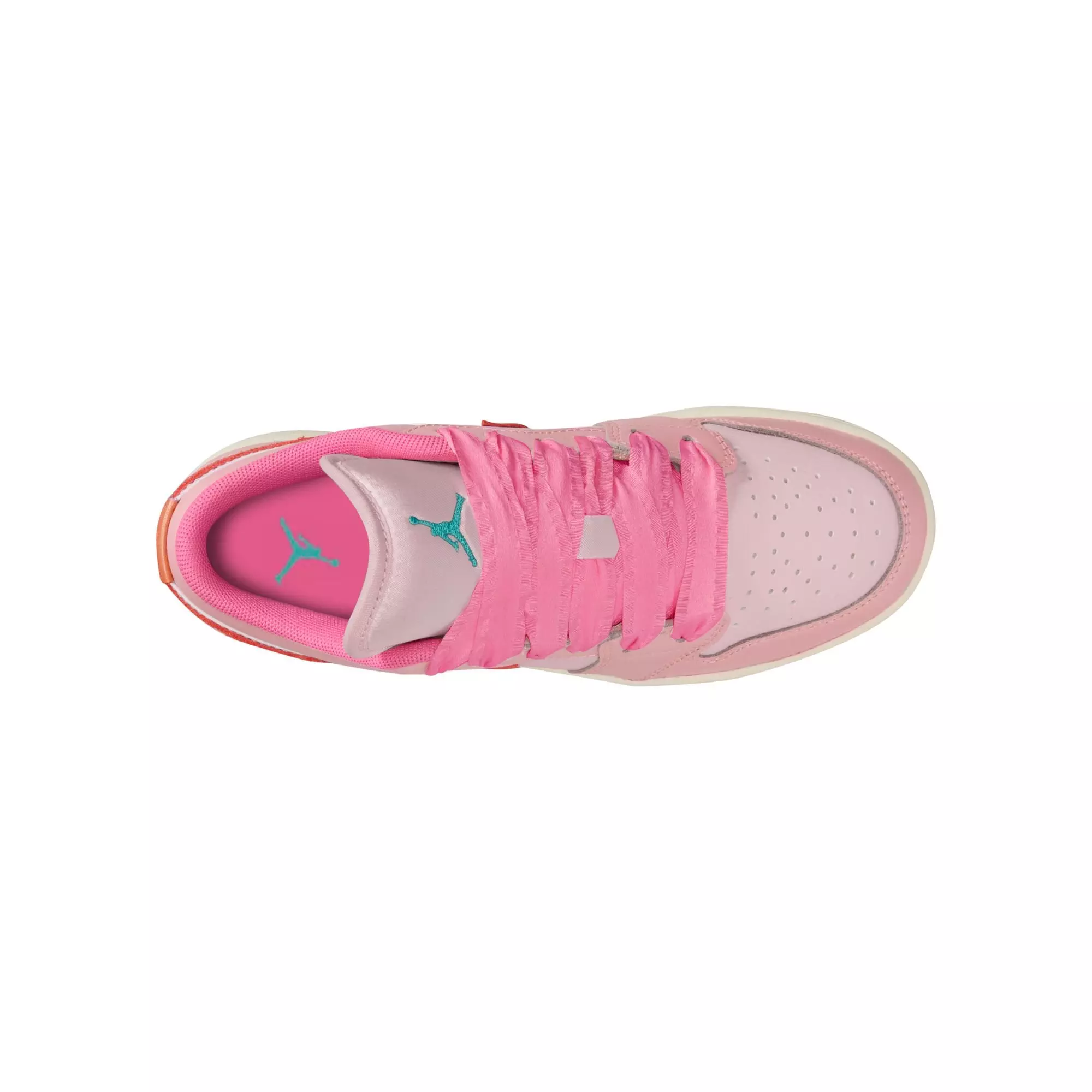Jordan 1 Low SE "Pink Bloom" Grade School Girls' Shoe - PINK