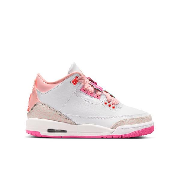 Jordan 3 Retro &ldquo;Secret Garden&rdquo; Grade School Girls' Shoe