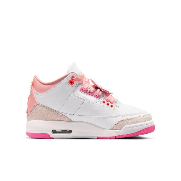 Jordan 3 Retro &ldquo;Secret Garden&rdquo; Grade School Girls' Shoe