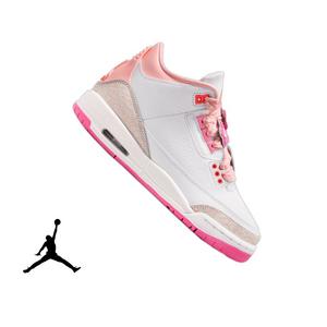 Jordan 3 Retro &ldquo;Secret Garden&rdquo; Grade School Girls' Shoe