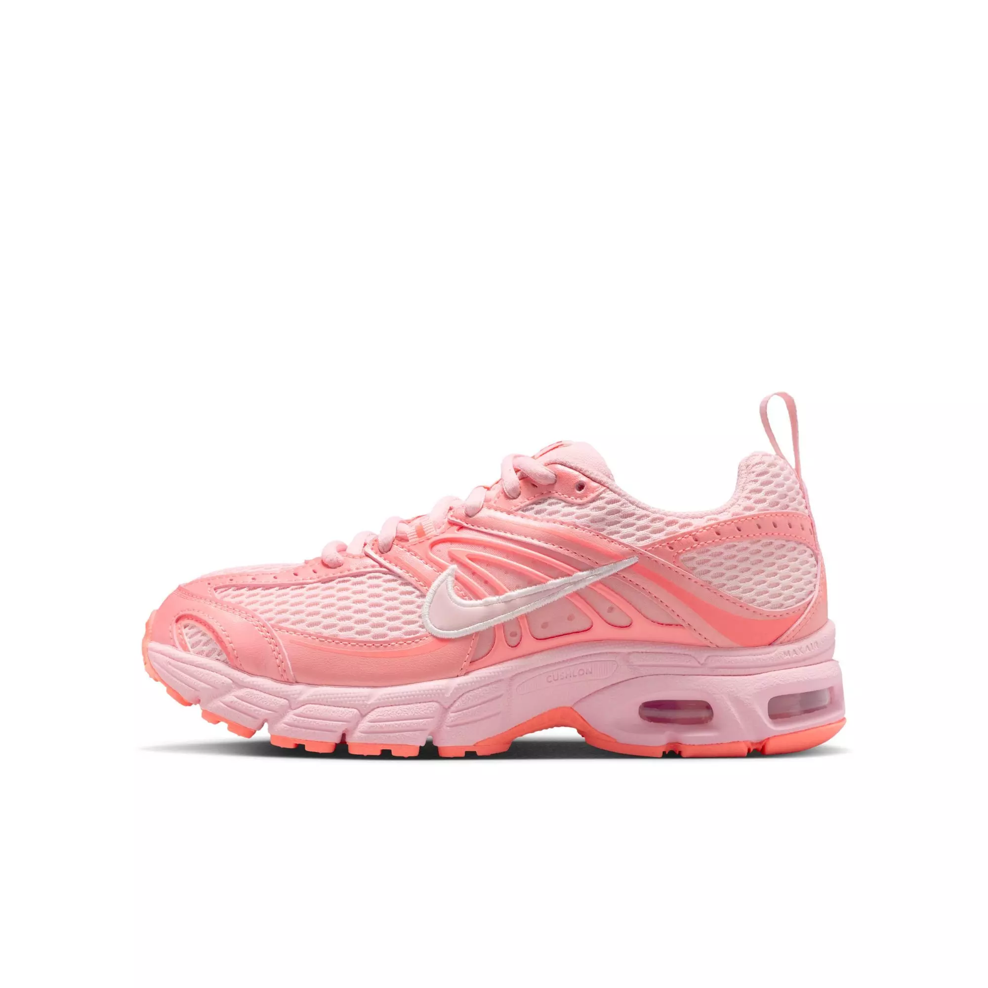 Nike Air Max Moto 2K "Pink Bloom/Lava Glow/Hot Lava" Grade School Girls' Shoe - PINK