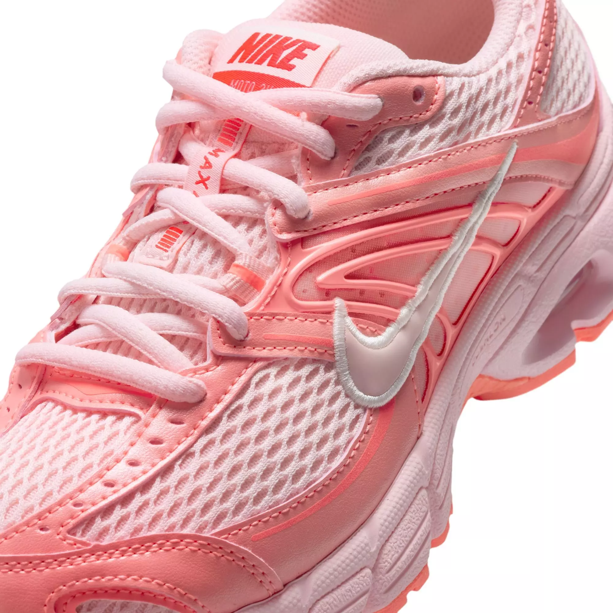 Nike Air Max Moto 2K "Pink Bloom/Lava Glow/Hot Lava" Grade School Girls' Shoe - PINK