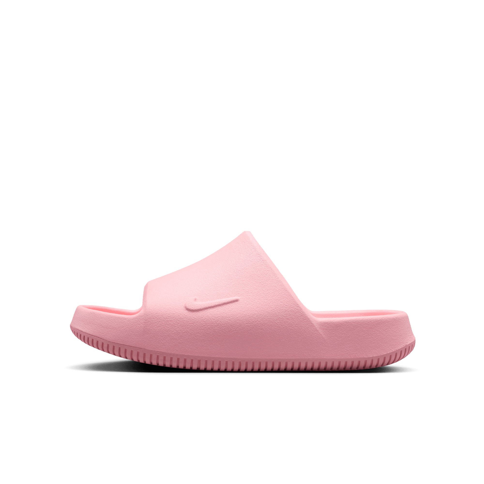 Nike Calm 2.0 "Med Soft Pink" Grade School Girls' Slide - PINK Thumbnail View 3