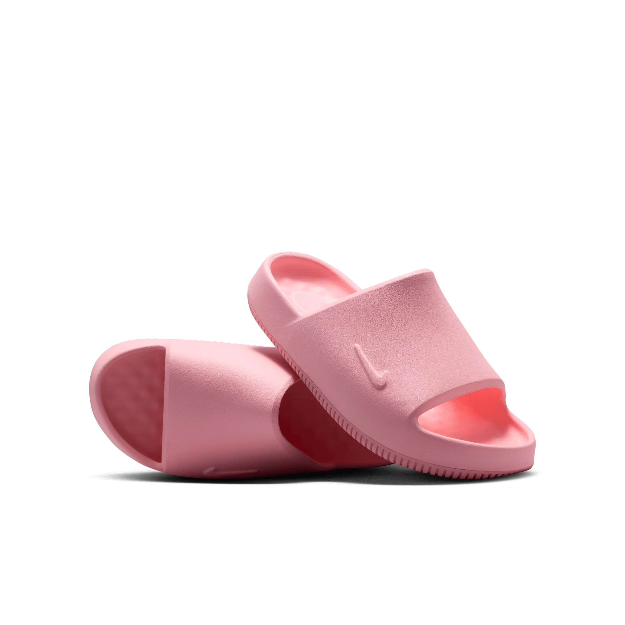 Nike Calm 2.0 "Med Soft Pink" Grade School Girls' Slide - PINK Thumbnail View 5