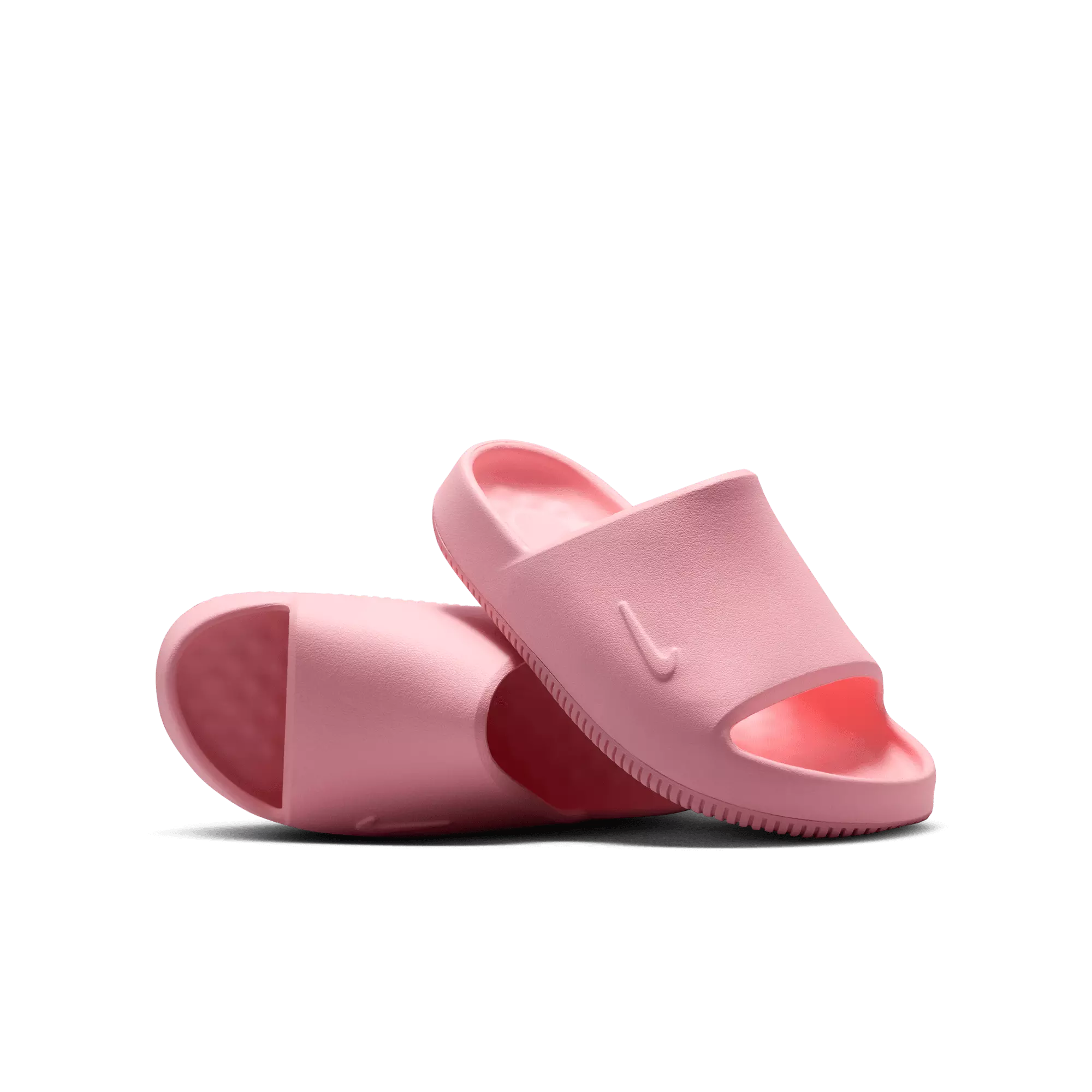 Nike Calm 2.0 "Med Soft Pink" Grade School Girls' Slide - PINK