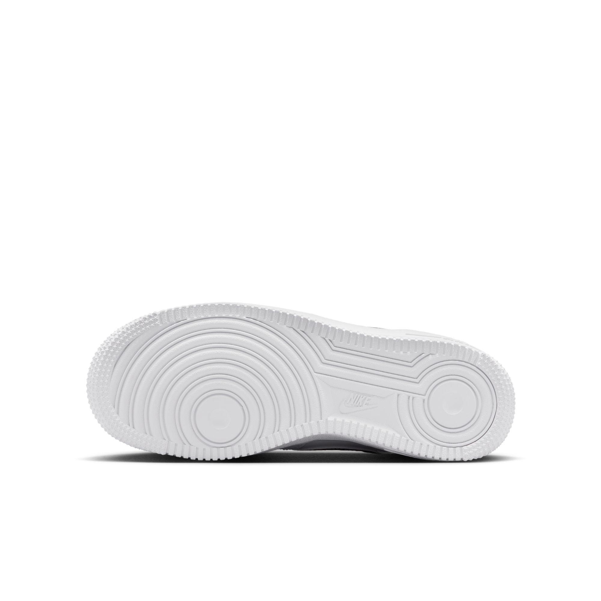 Nike Air Force 1 Low "White/Black" Grade School Girls' Shoe - PINK/GREY Thumbnail View 9