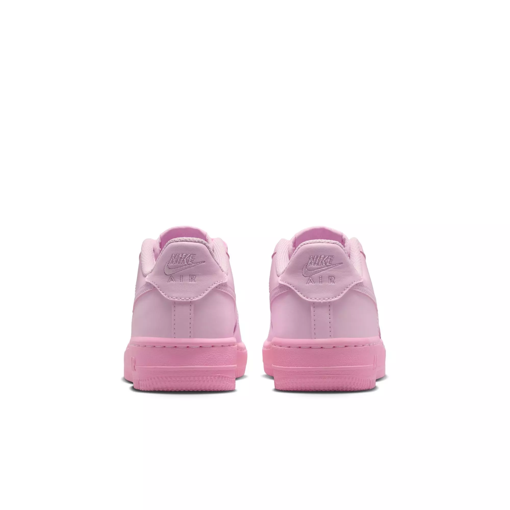 Nike Air Force 1 "Pink Foam/Pink Rise" Grade School Girls' Shoe - PINK