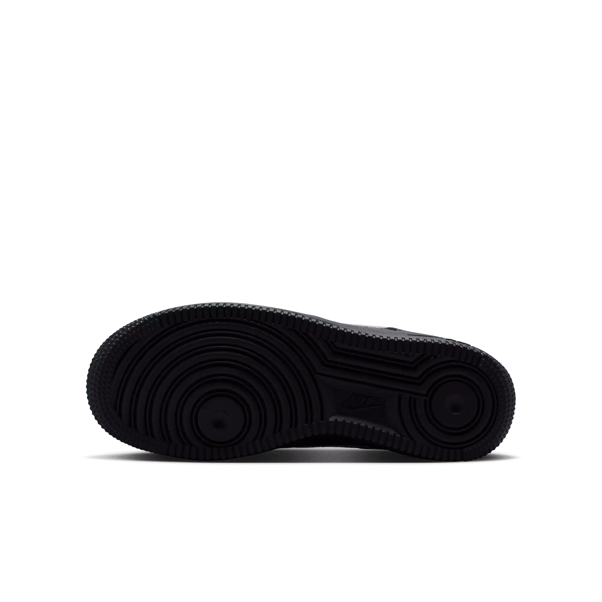 Nike Air Force 1 Low "Black/White" Grade School Girls' Shoe - BLACK