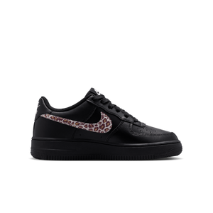 Nike Air Force 1 Low "Black/White" Grade School Girls' Shoe
