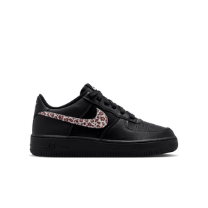 Nike Air Force 1 Low "Black/White" Grade School Girls' Shoe
