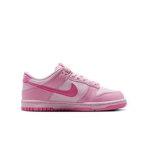 Nike Dunk Low "Pink Rise/Pink Foam/White" Grade School Girls' Shoe