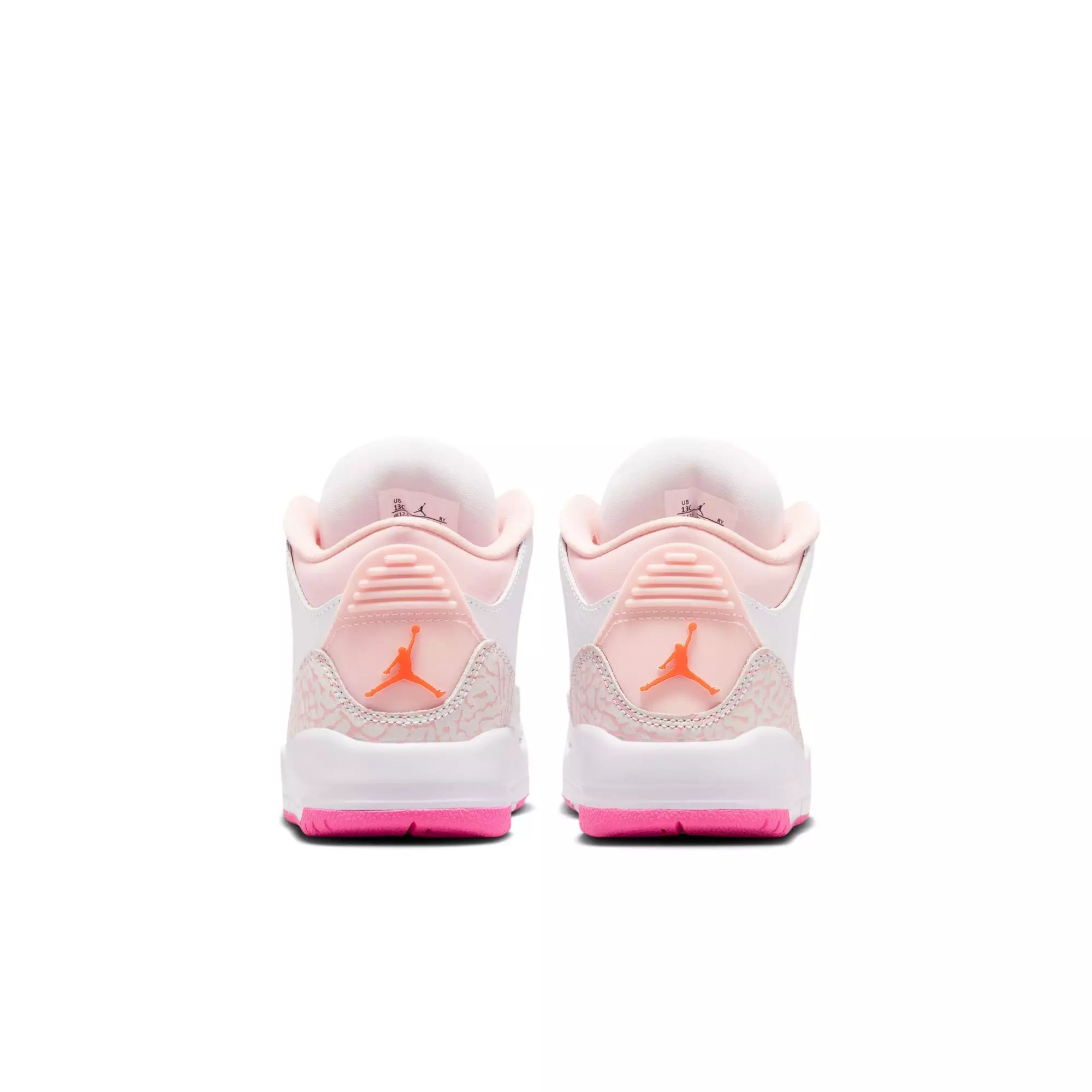 JORDAN 3 RETRO "SECRET GARDEN" PS - PEARL PINK/HYPER ORANGE/PINK BLOOM