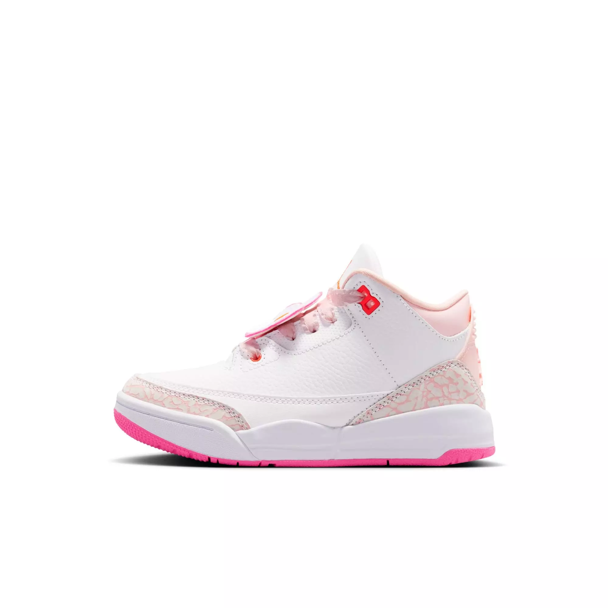 JORDAN 3 RETRO "SECRET GARDEN" PS - PEARL PINK/HYPER ORANGE/PINK BLOOM
