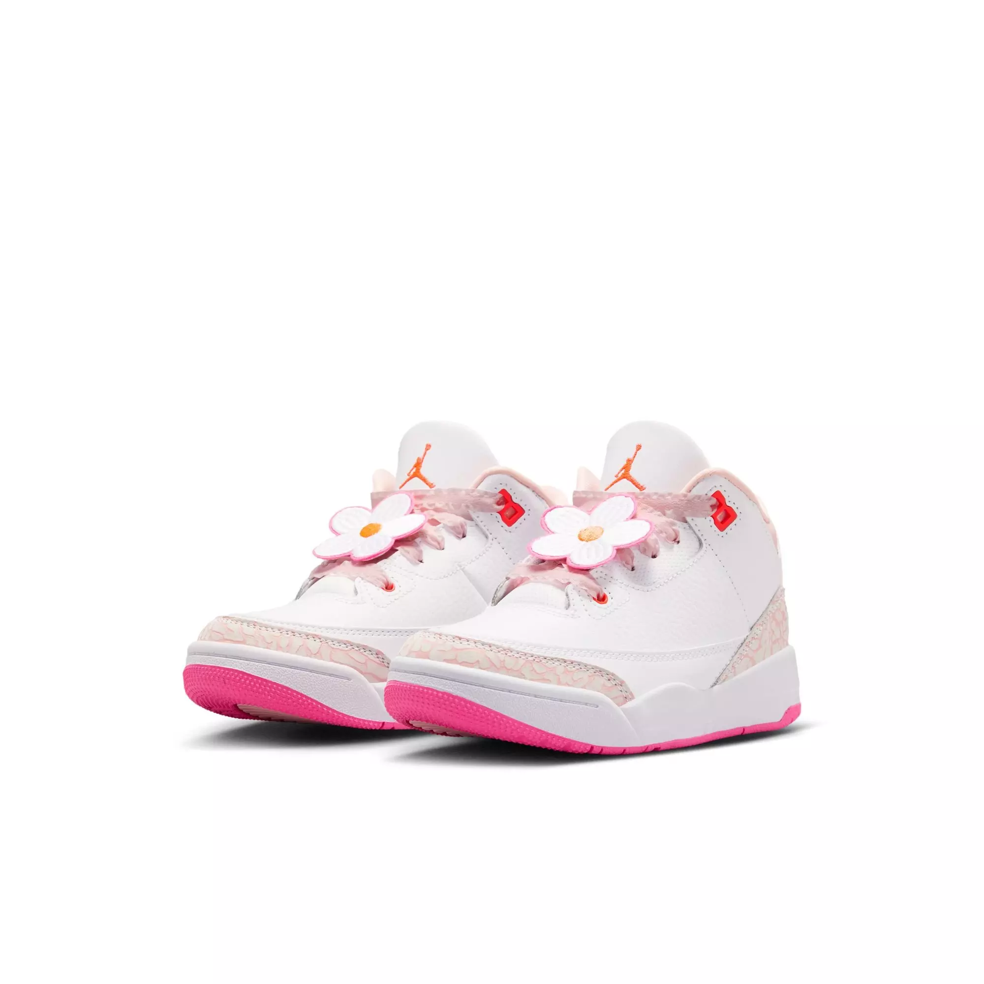 JORDAN 3 RETRO "SECRET GARDEN" PS - PEARL PINK/HYPER ORANGE/PINK BLOOM