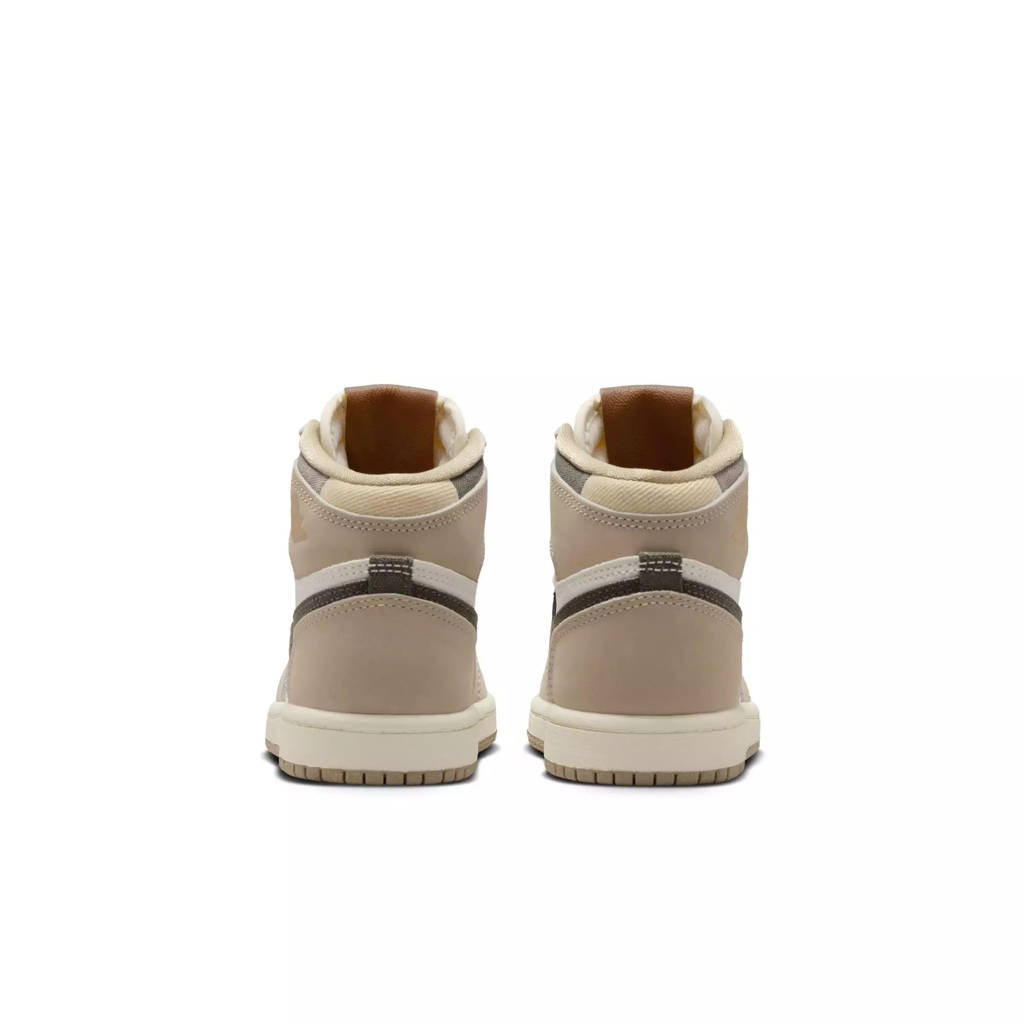 Jordan 1 Retro High OG "Khaki" Preschool Girls' Shoe - SAIL/CARGO KHAKI