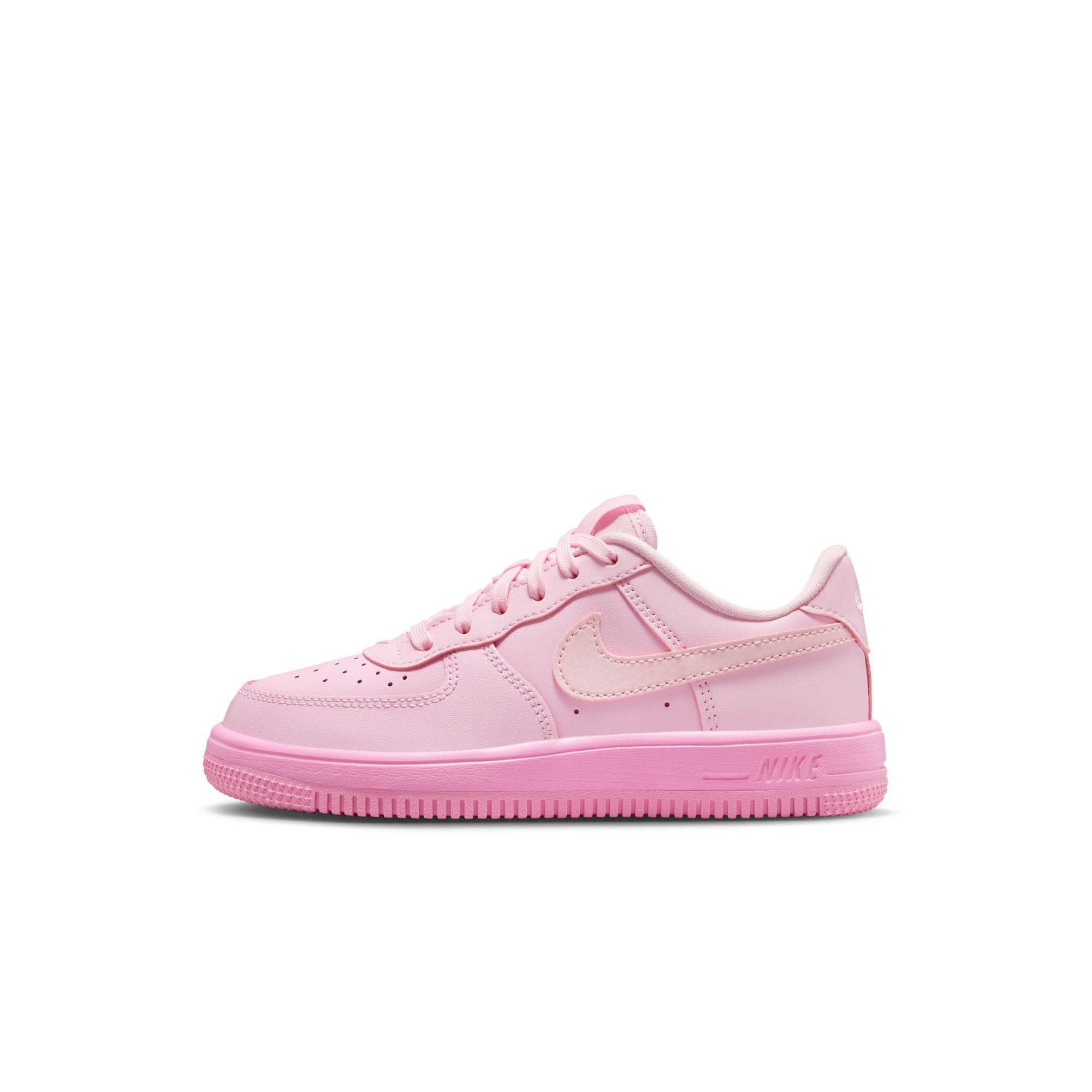Nike Air Force 1 "Flooded Pink" Preschool Girls' Shoe - MULTI-COLOR Thumbnail View 3
