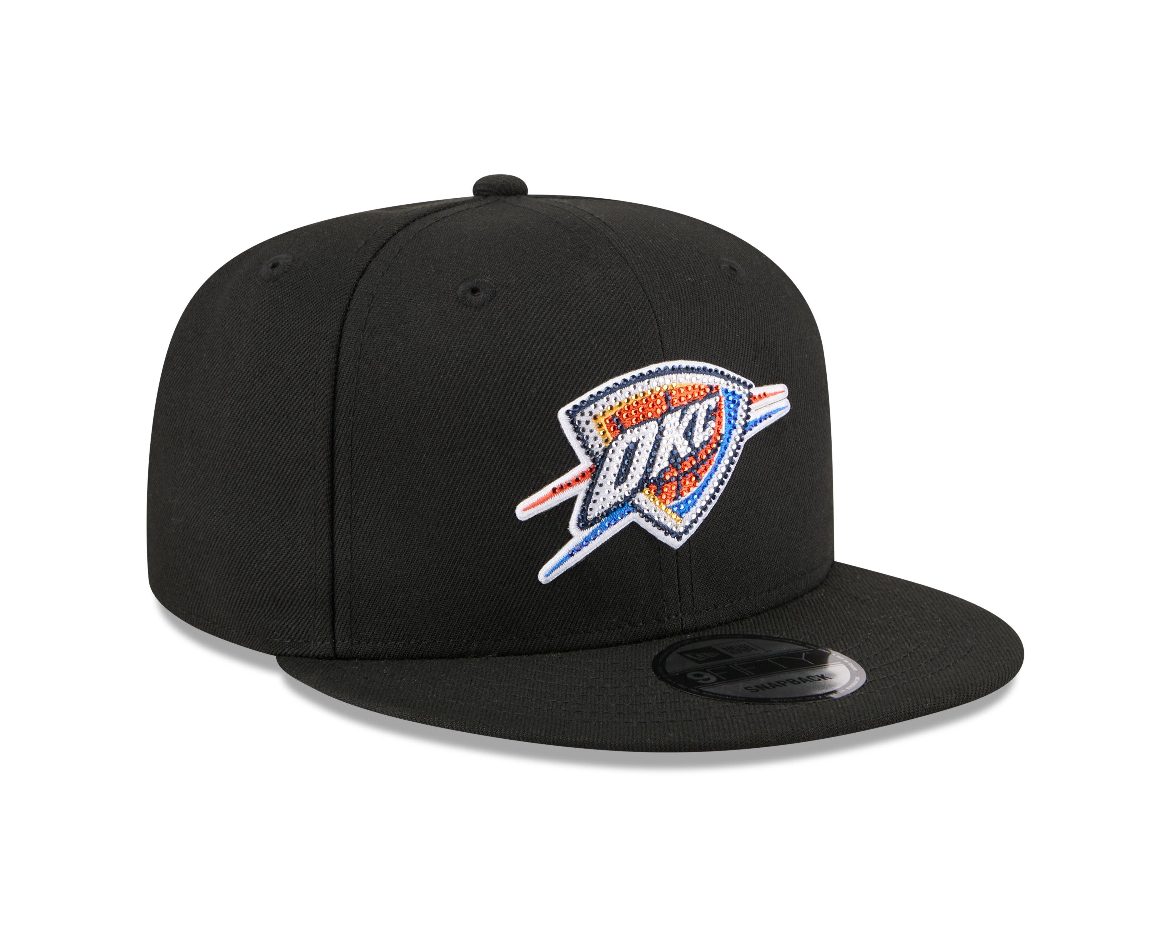 New Era Oklahoma City Thunder 9FIFTY 2026 NBA Draft Snapback Hat - Black - BLACK Thumbnail View 2