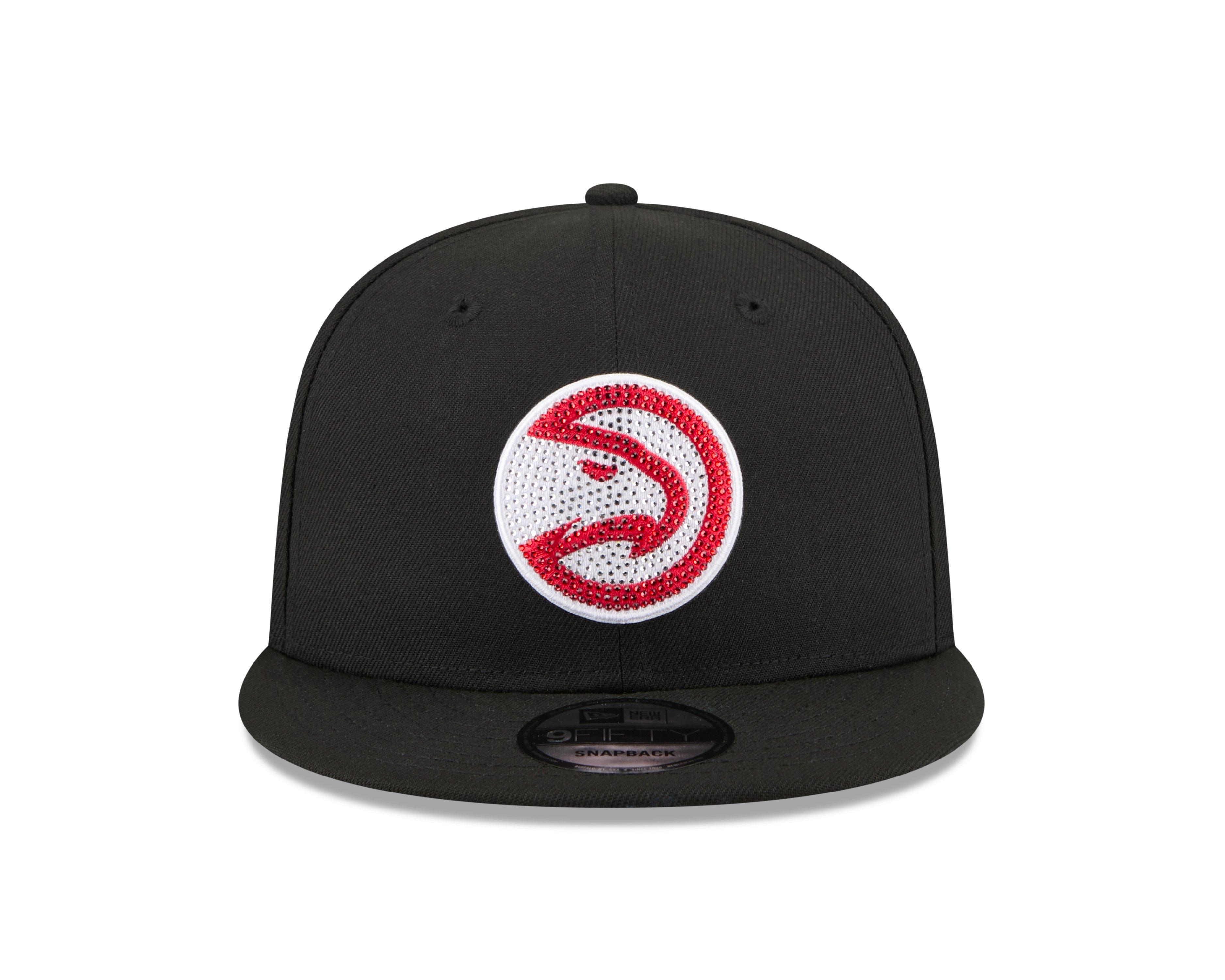 New Era Atlanta Hawks 9FIFTY 2026 NBA Draft Snapback Hat - Black - BLACK Thumbnail View 3