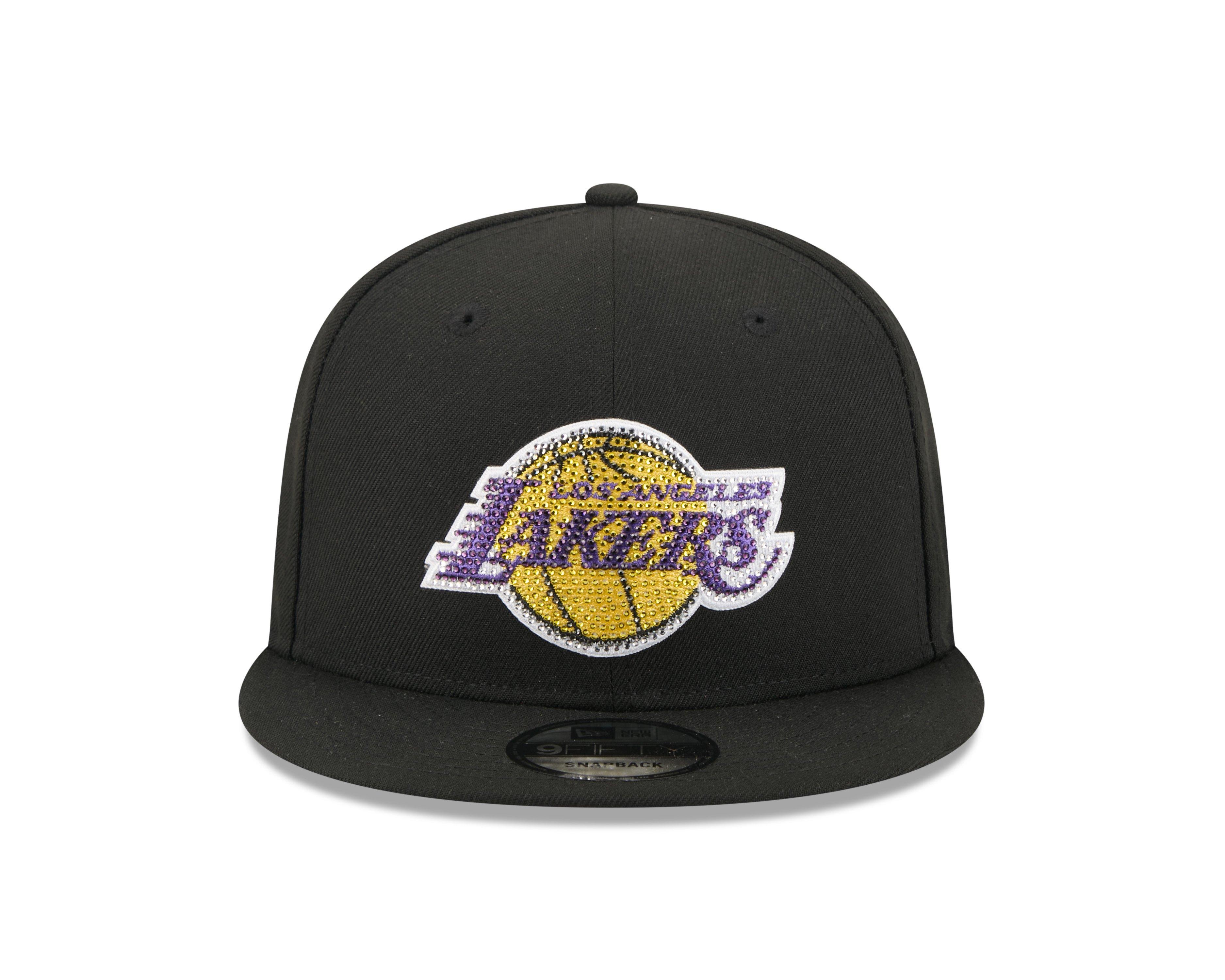 New Era Los Angeles Lakers 9FIFTY 2026 NBA Draft Snapback Hat - Black - BLACK Thumbnail View 3