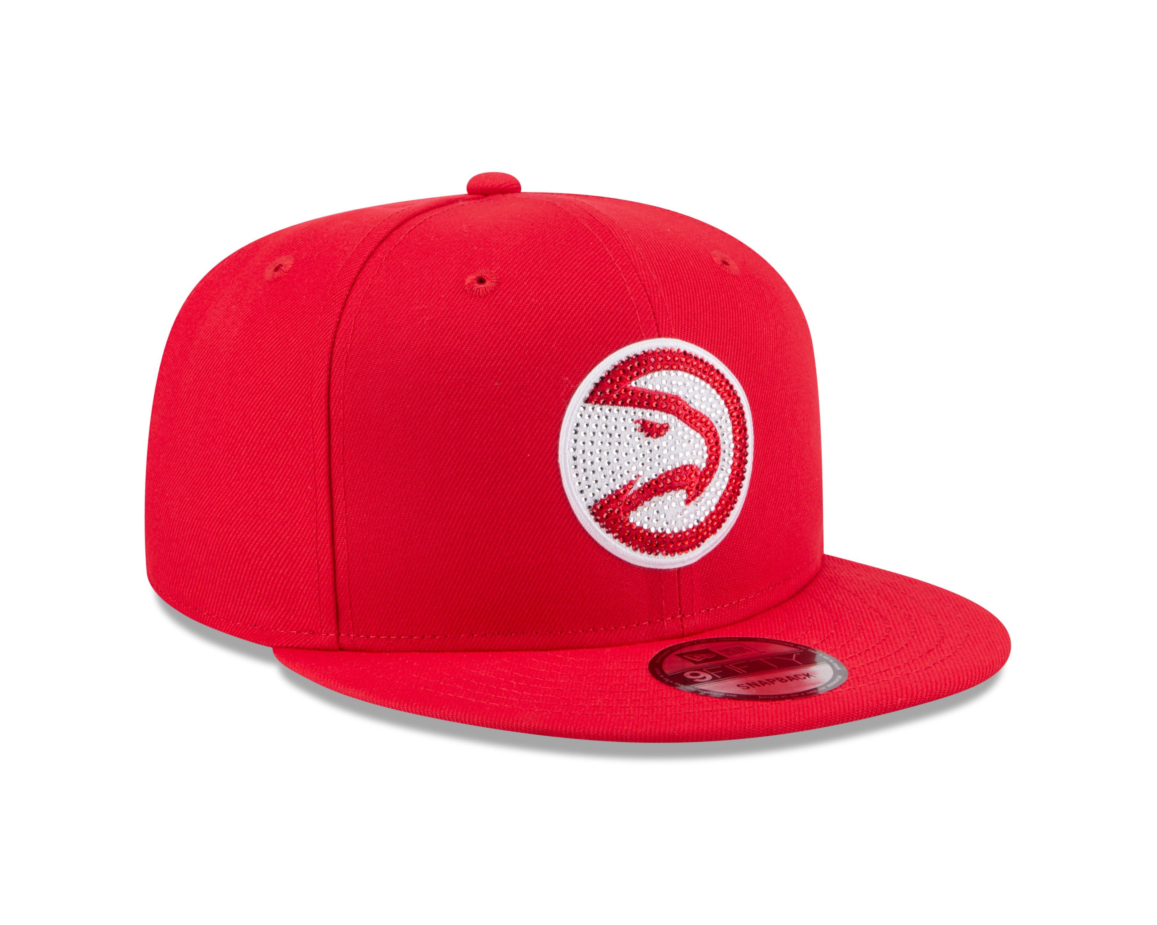 New Era Atlanta Hawks 9FIFTY 2026 NBA Draft Red Snapback Hat