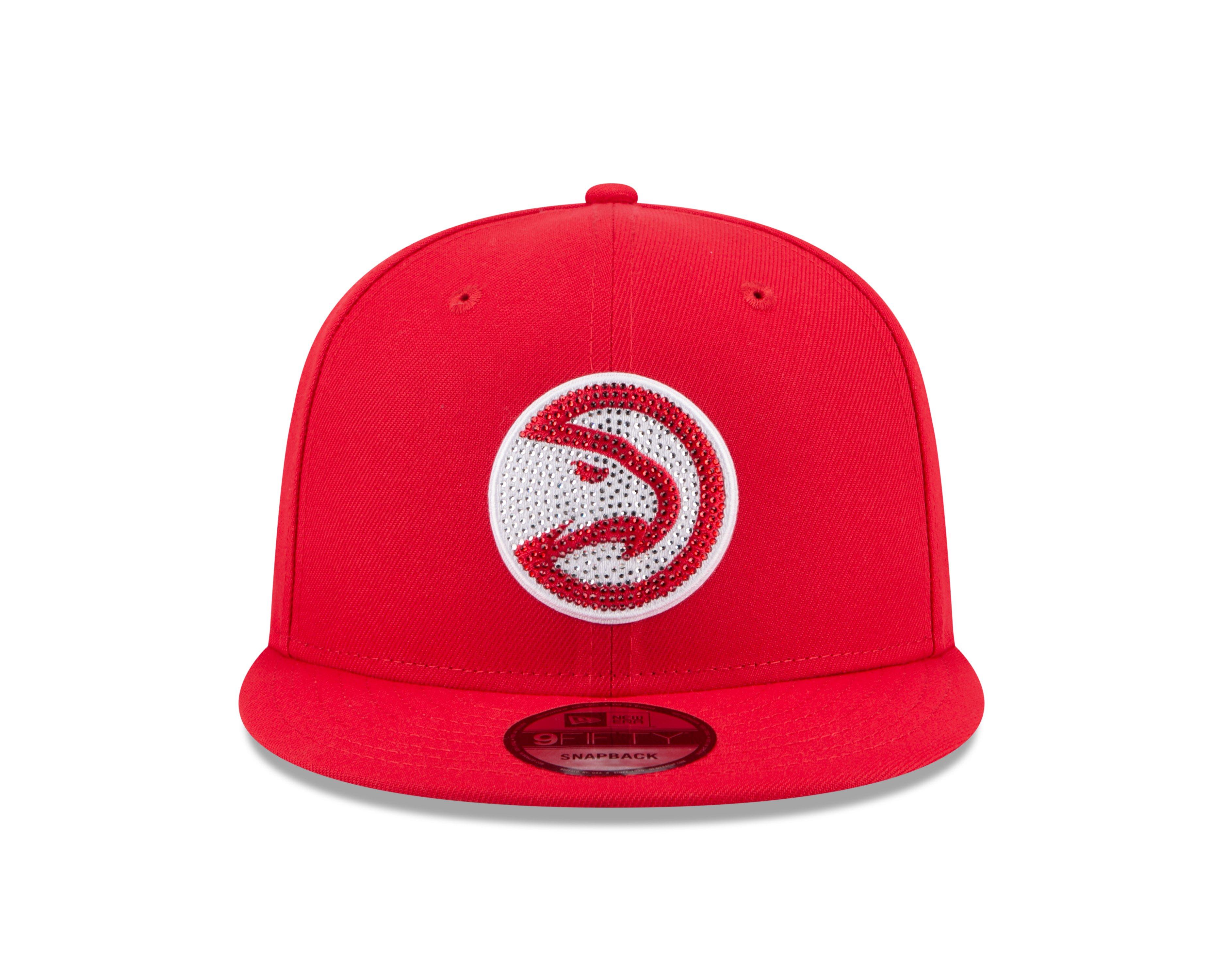 New Era Atlanta Hawks 9FIFTY 2026 NBA Draft Snapback Hat - Red - RED Thumbnail View 3