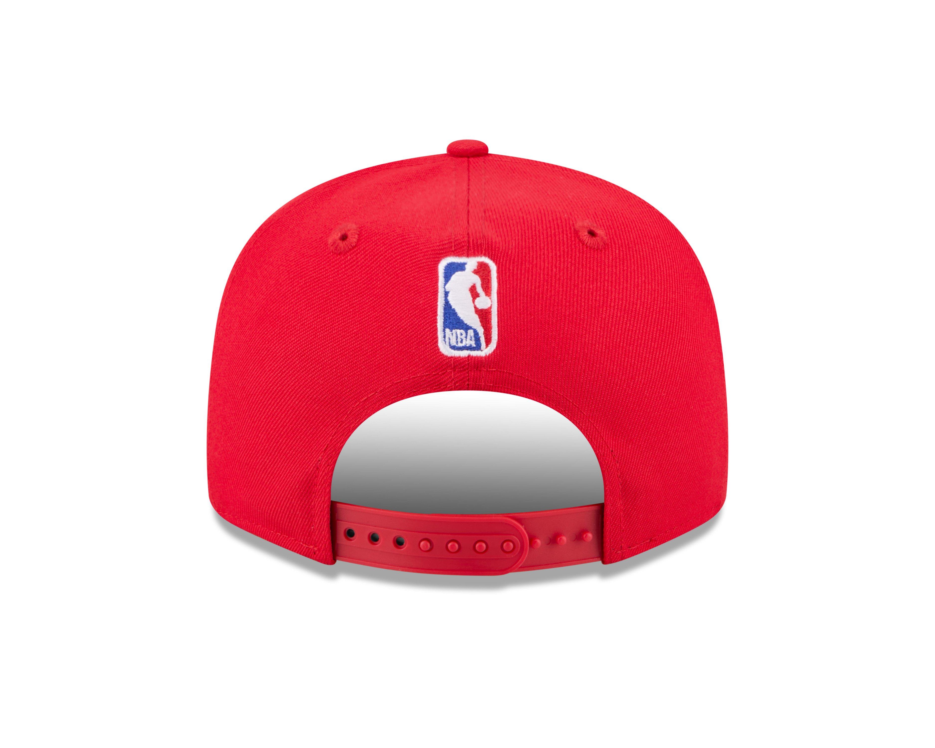 New Era Atlanta Hawks 9FIFTY 2026 NBA Draft Snapback Hat - Red - RED Thumbnail View 4