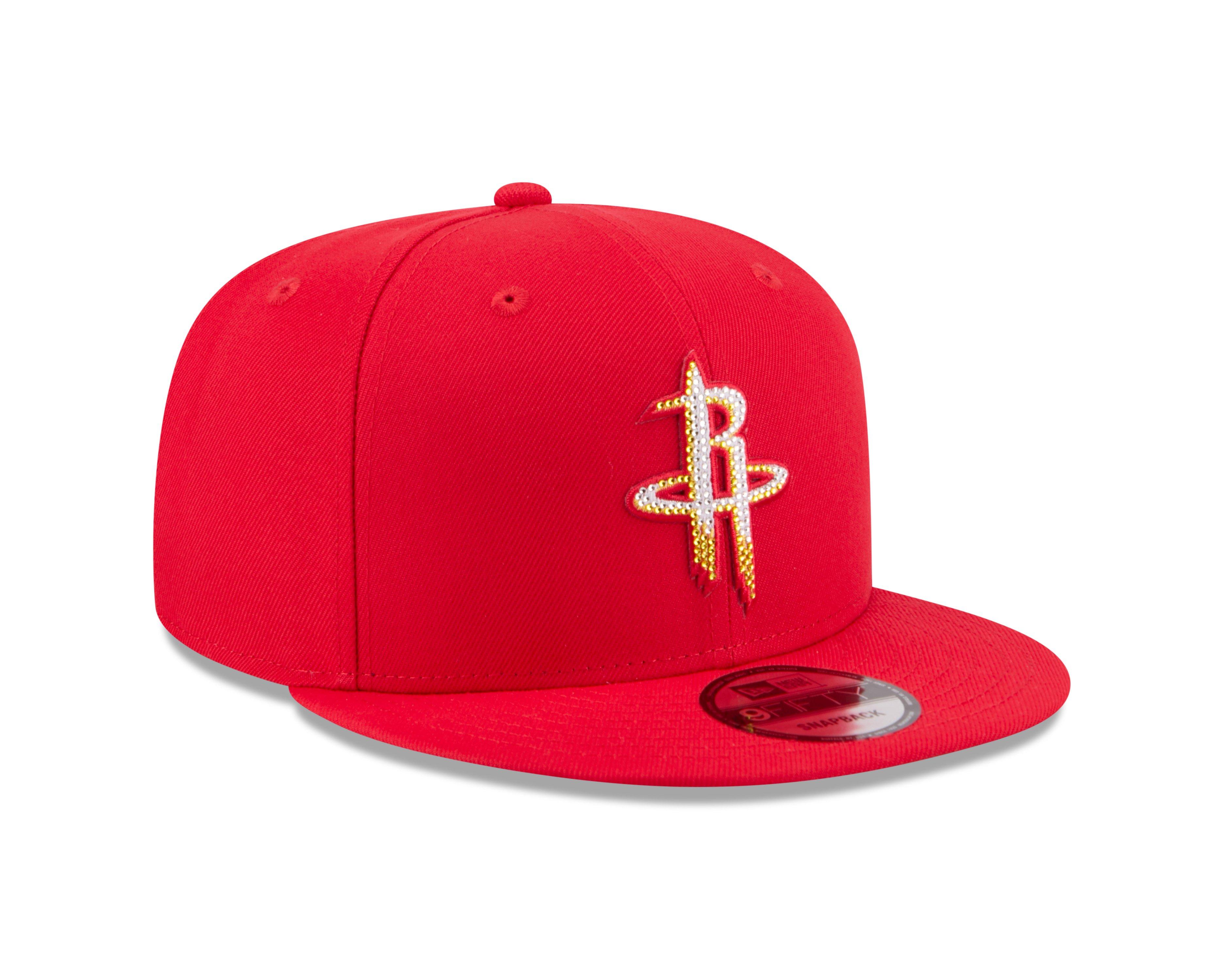 New Era Houston Rockets 9FIFTY 2026 NBA Draft Red Snapback Hat