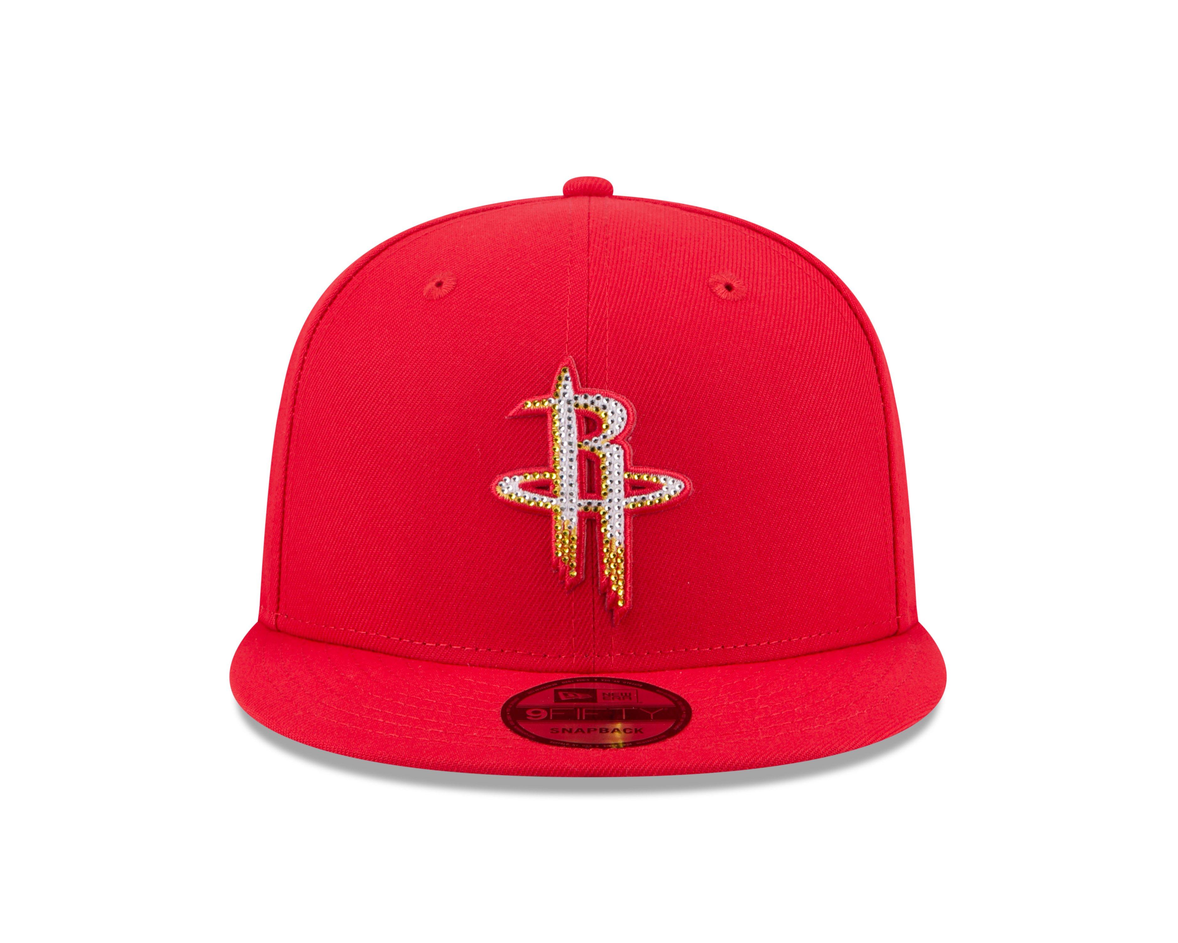 New Era Houston Rockets 9FIFTY 2026 NBA Draft Snapback Hat - Red - RED Thumbnail View 3