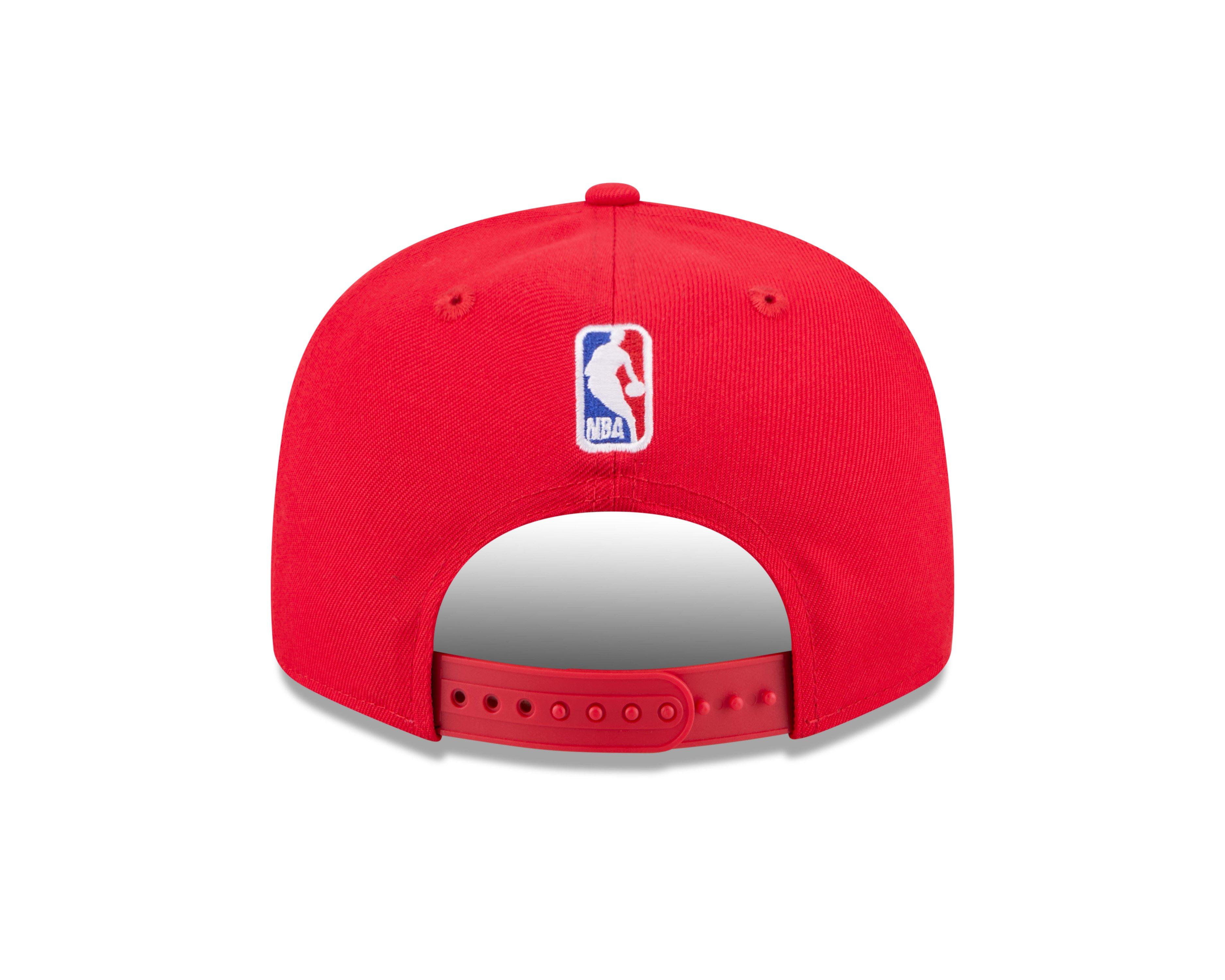 New Era Houston Rockets 9FIFTY 2026 NBA Draft Snapback Hat - Red - RED Thumbnail View 4
