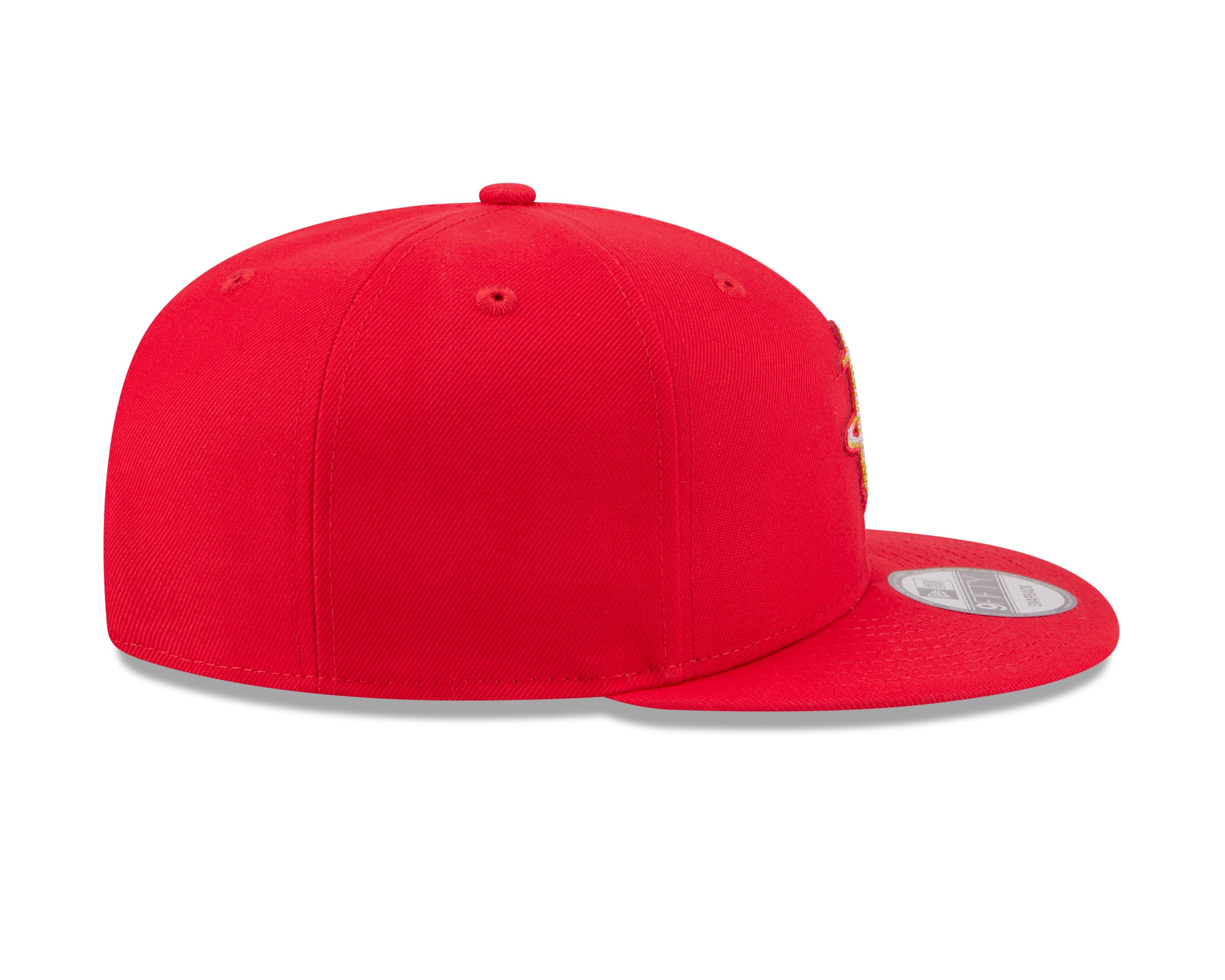 New Era Houston Rockets 9FIFTY 2026 NBA Draft Snapback Hat - Red - RED Thumbnail View 6