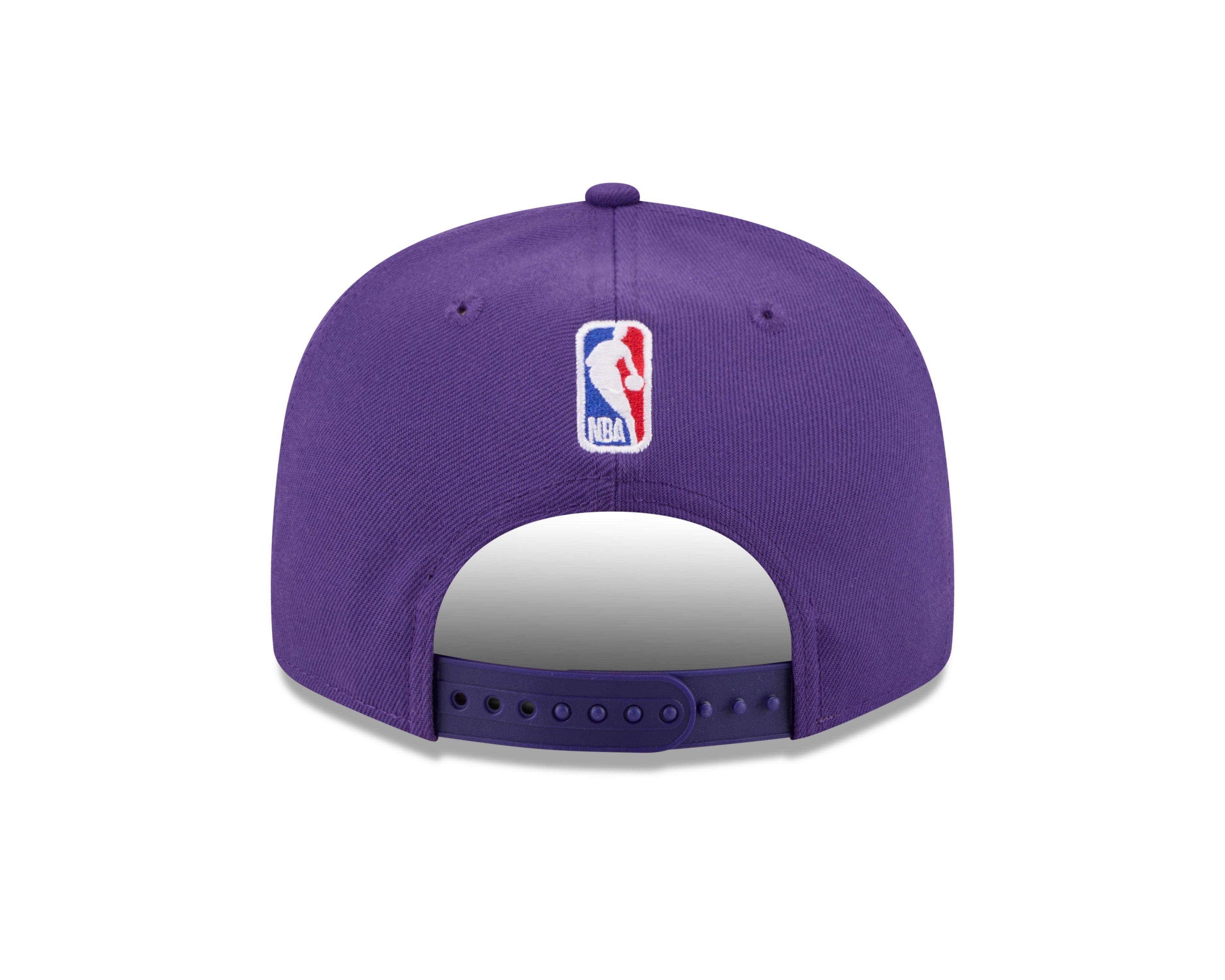 New Era Los Angeles Lakers 9FIFTY 2026 NBA Draft Snapback Hat - Purple - PURPLE Thumbnail View 4
