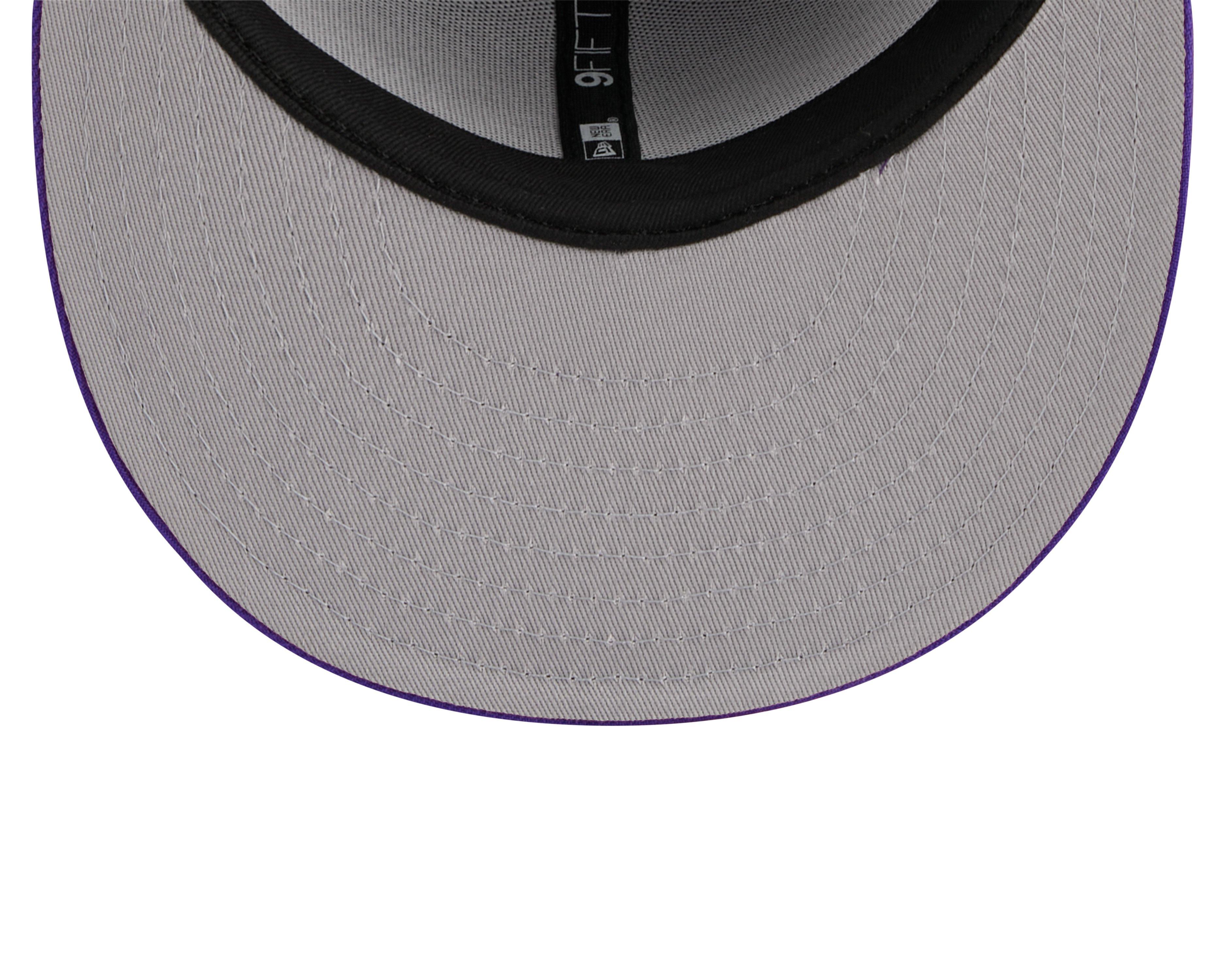 New Era Los Angeles Lakers 9FIFTY 2026 NBA Draft Snapback Hat - Purple - PURPLE Thumbnail View 7