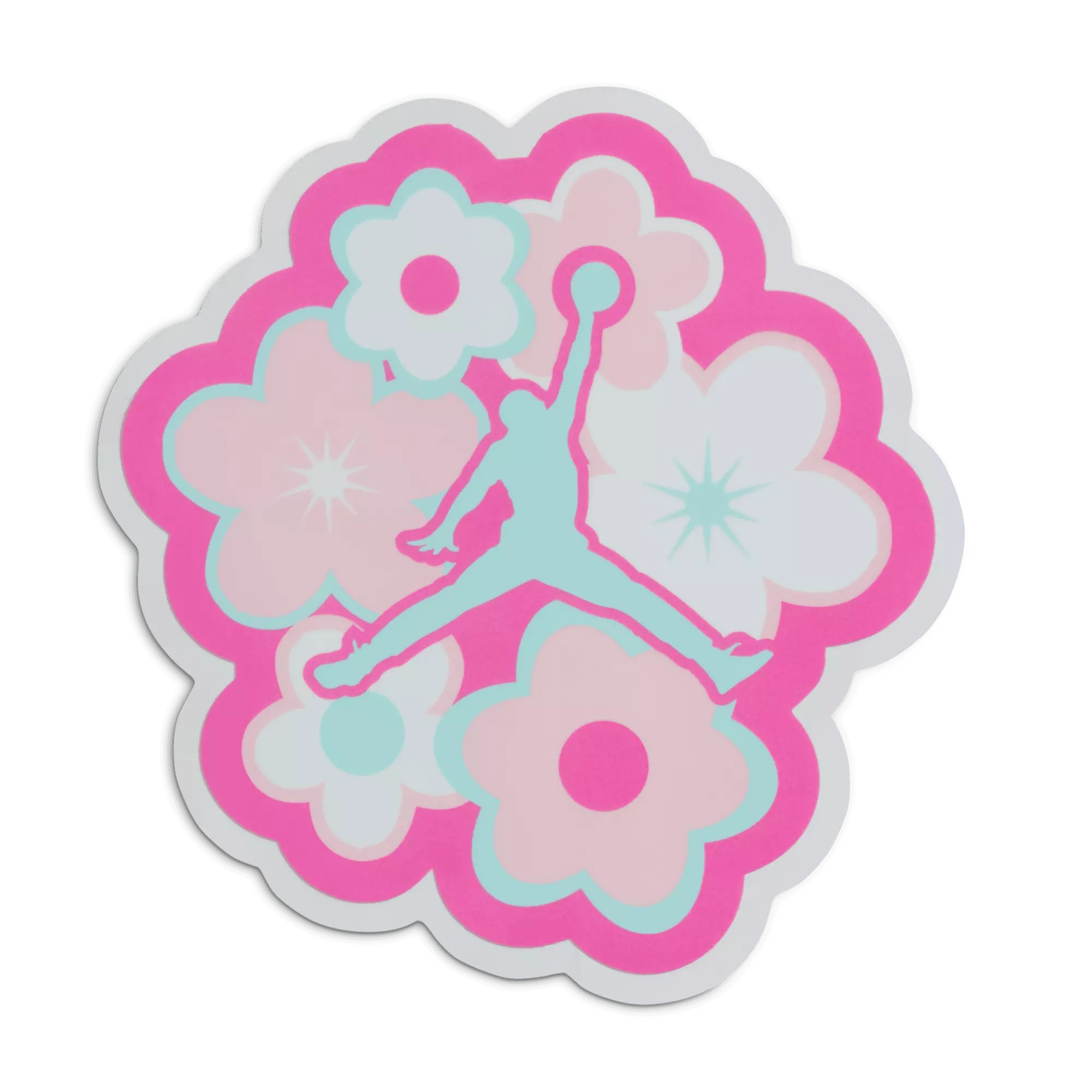 Jordan 1 Mid SE "Vast Grey/Pink Glow/Pearl Pink" Toddler Girls' Shoe - PINK/GREY