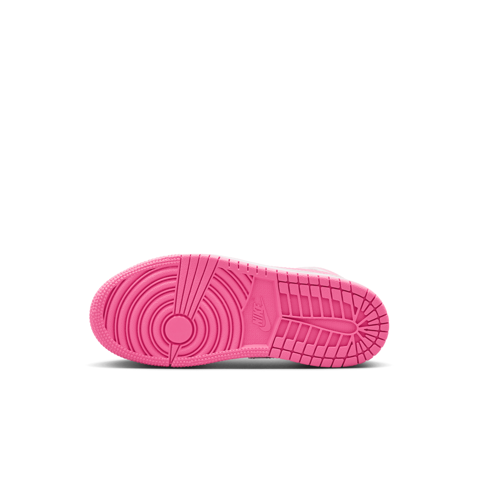 Jordan 1 Mid SE "Vast Grey/Pink Glow/Pearl Pink" Toddler Girls' Shoe - PINK/GREY Thumbnail View 9