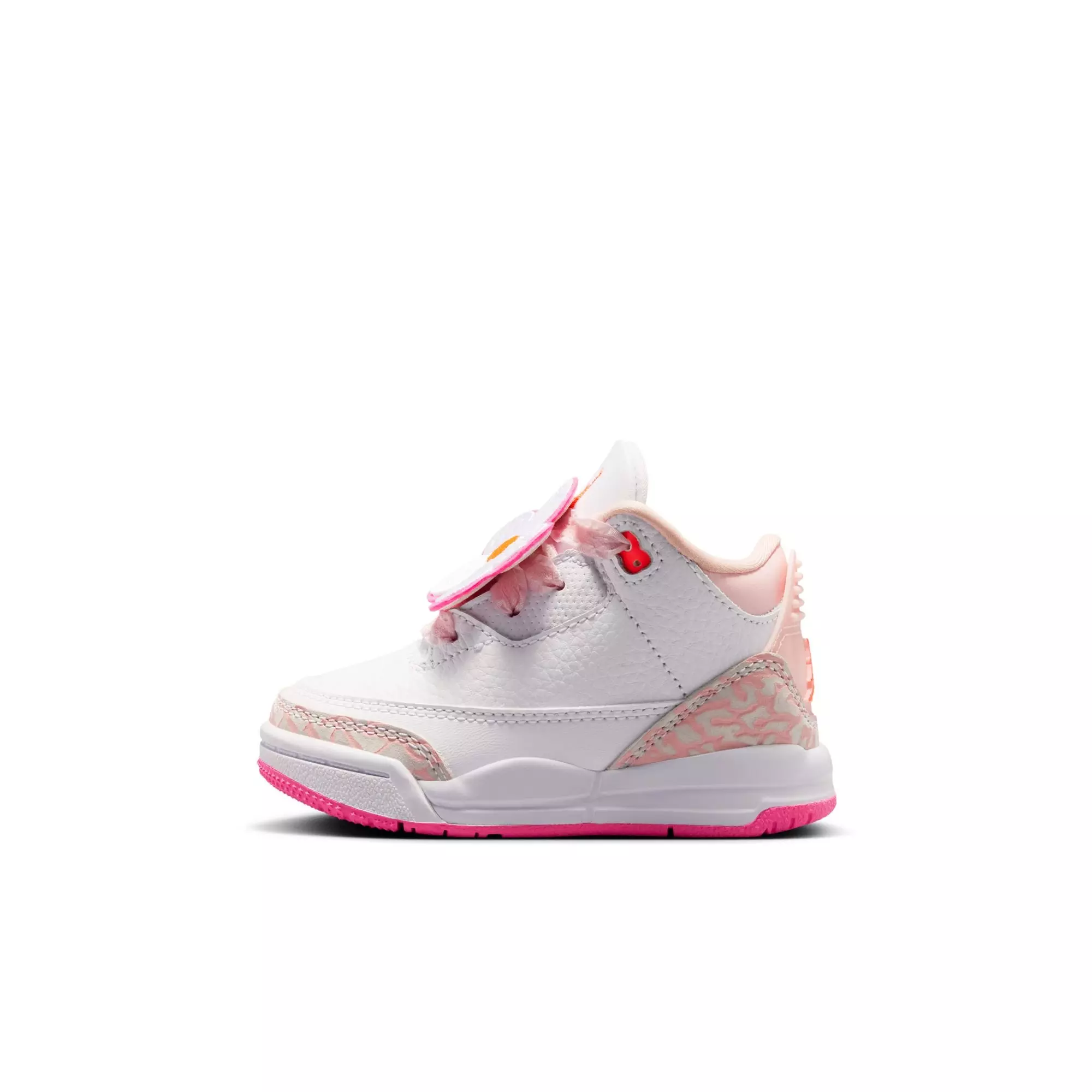 JORDAN 3 RETRO "SECRET GARDEN" TD - PEARL PINK/HYPER ORANGE/PINK BLOOM