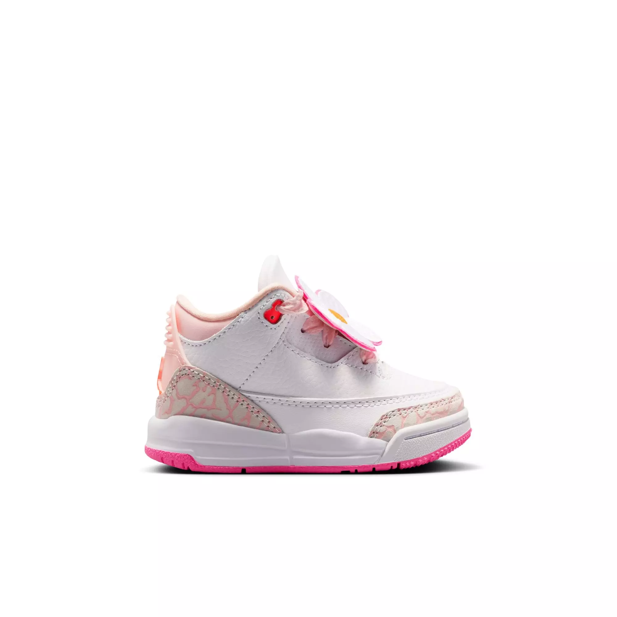 JORDAN 3 RETRO "SECRET GARDEN" TD - PEARL PINK/HYPER ORANGE/PINK BLOOM