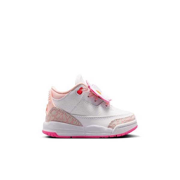 Jordan 3 Retro &ldquo;Secret Garden&rdquo; Toddler Girls' Shoe