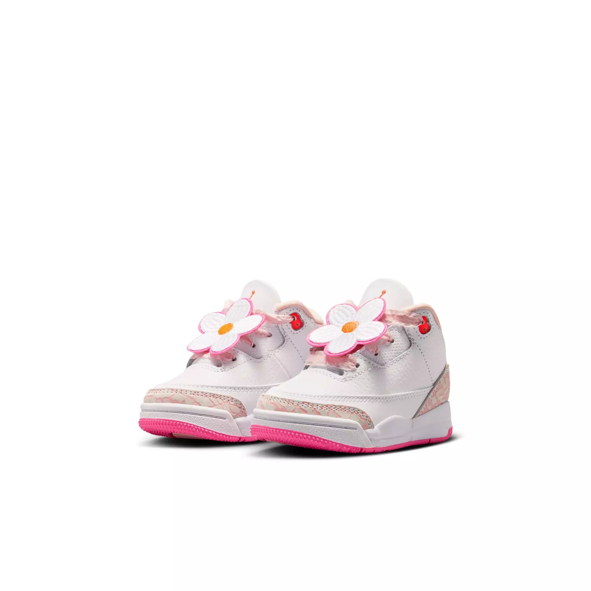 JORDAN 3 RETRO "SECRET GARDEN" TD - PEARL PINK/HYPER ORANGE/PINK BLOOM