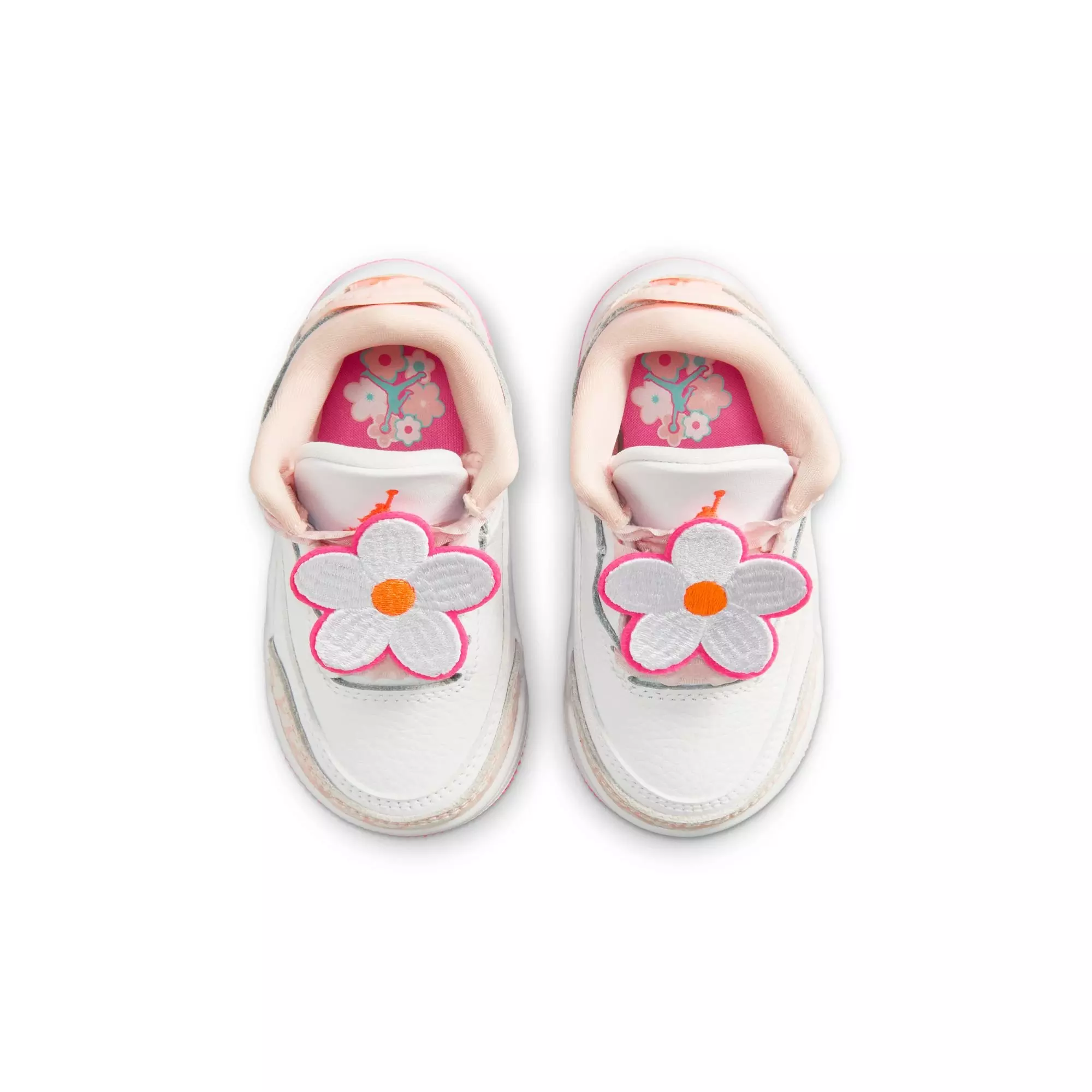 JORDAN 3 RETRO "SECRET GARDEN" TD - PEARL PINK/HYPER ORANGE/PINK BLOOM