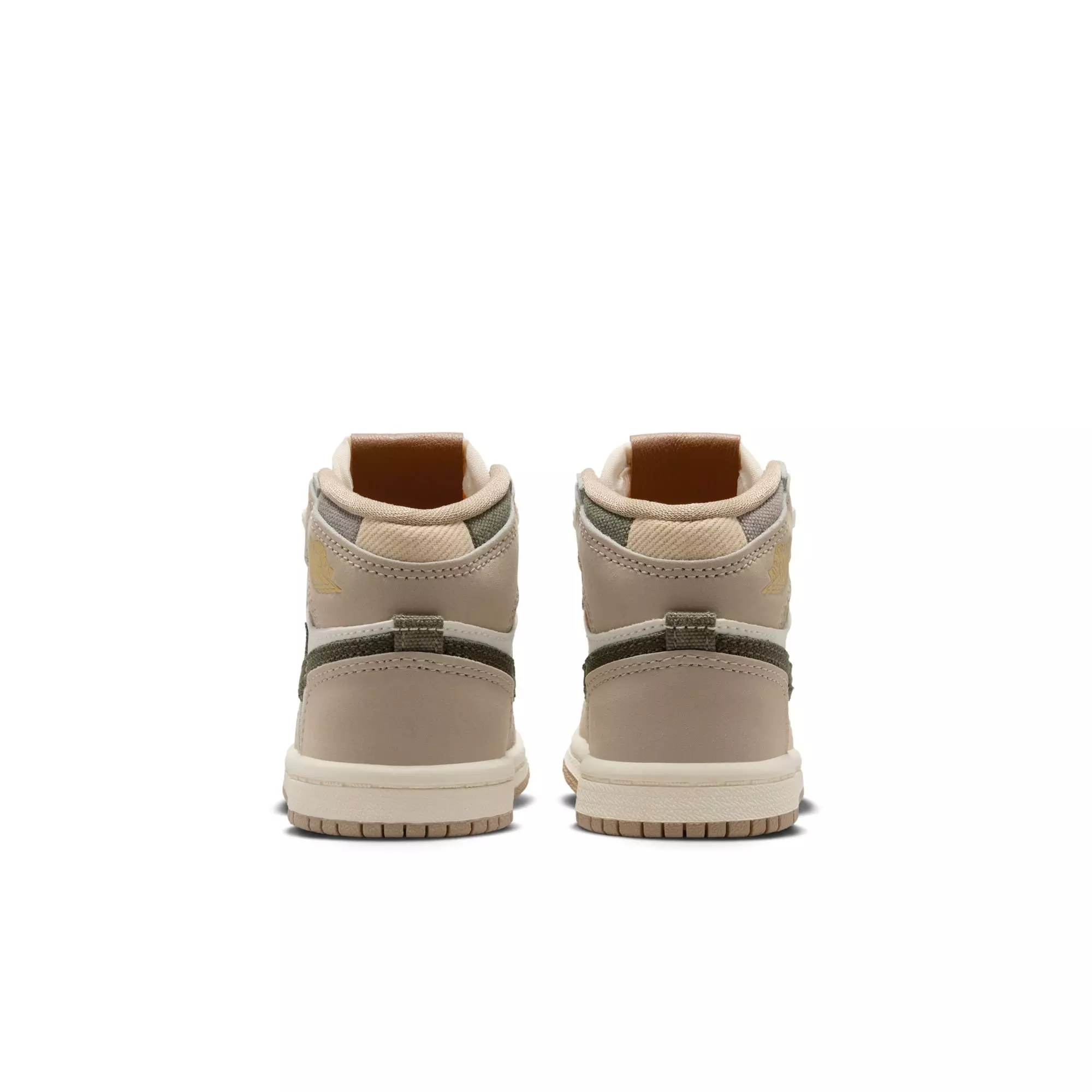 Jordan 1 Retro High OG "Khaki" Toddler Girls' Shoe - SAIL/CARGO KHAKI