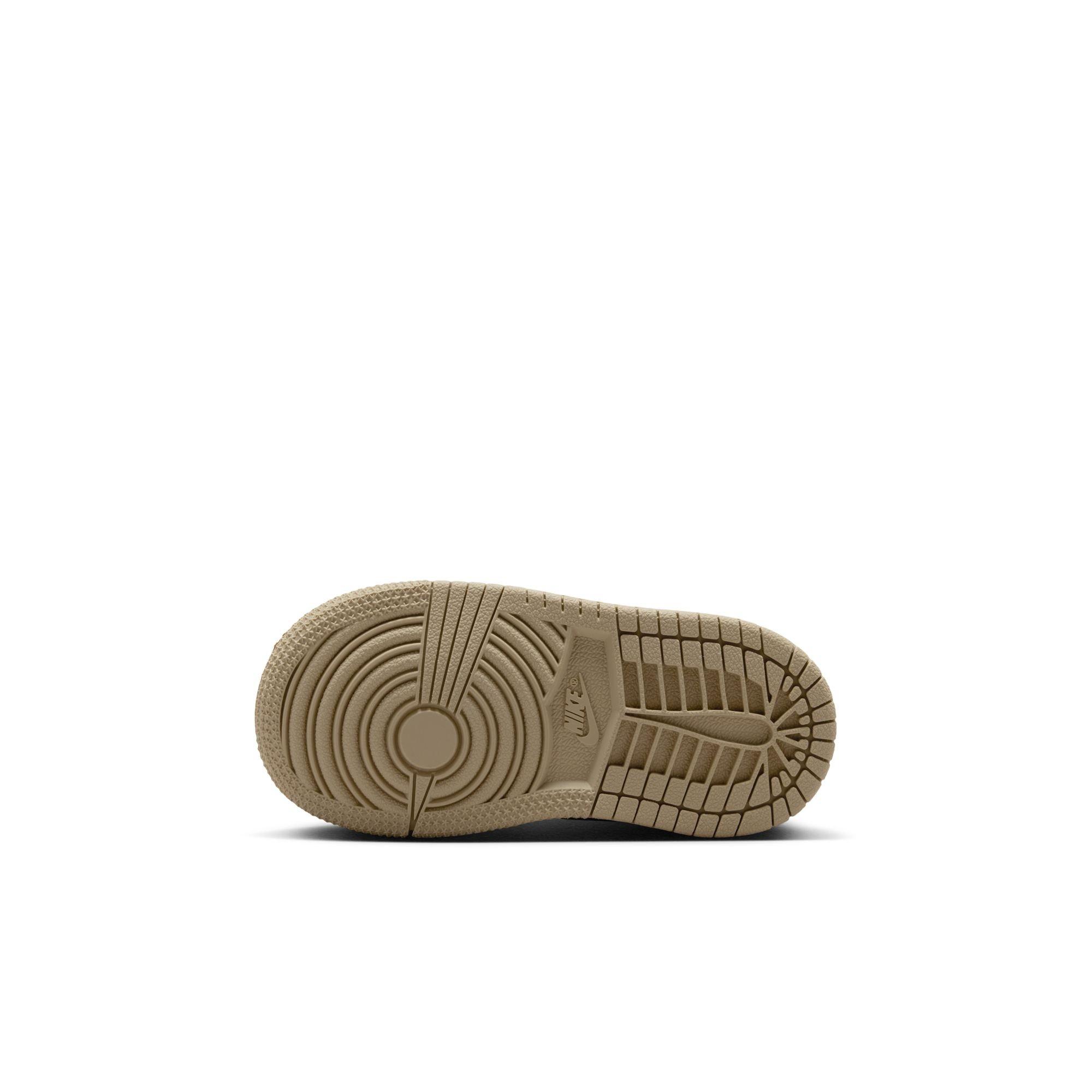 Jordan 1 Retro High OG "Khaki" Toddler Girls' Shoe - SAIL/CARGO KHAKI Thumbnail View 11
