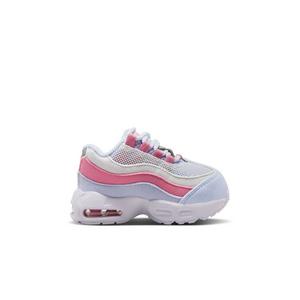 Nike Little Max '95 "Football Grey/White/Peony Ghost" Toddler Girls' Shoe