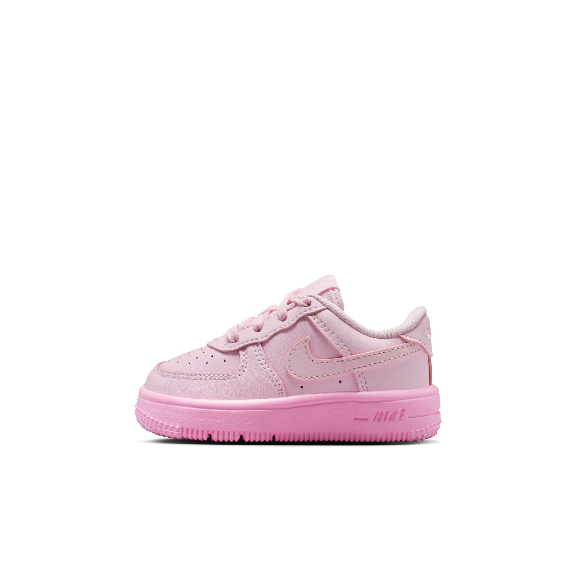 Nike Air Force 1 Low "Pink Foam" Toddler Girls' Shoe - PINK Thumbnail View 3