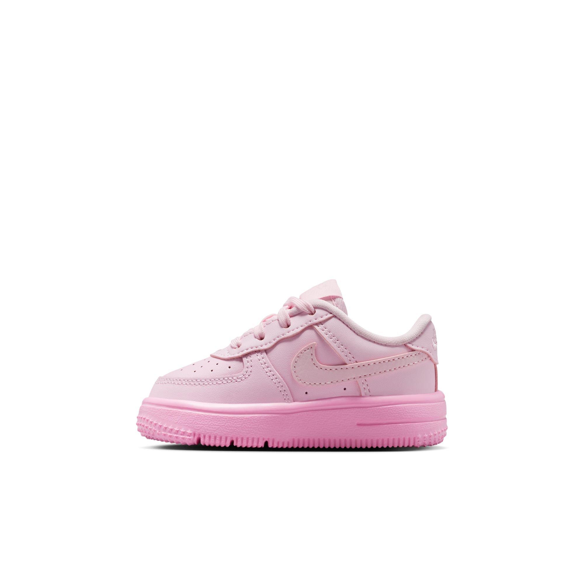 Nike Air Force 1 Low "Pink Foam" Toddler Girls' Shoe - PINK Thumbnail View 4