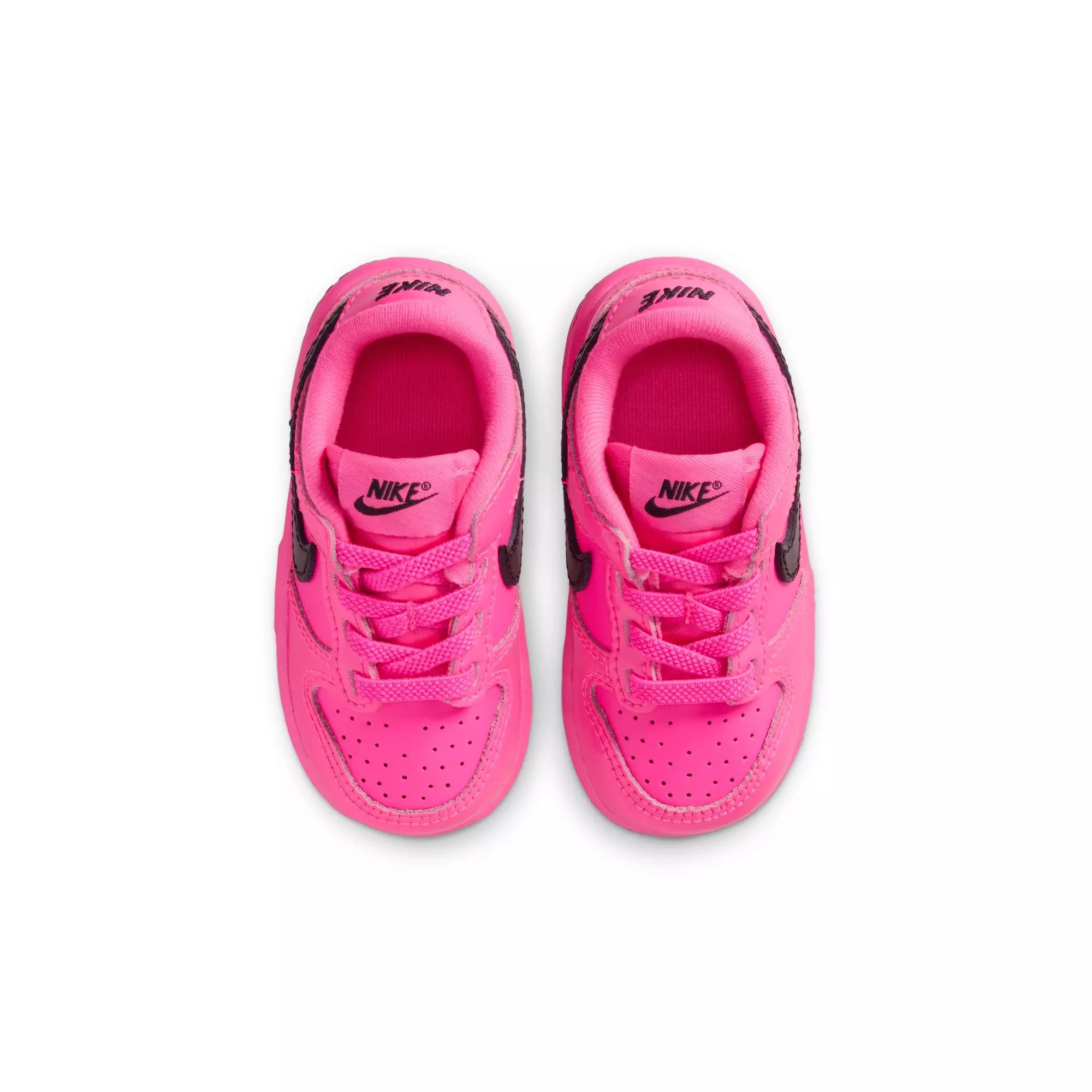 Nike Dunk Low SE "Pink Blast/Black" Toddler Girls' Shoe - PINK